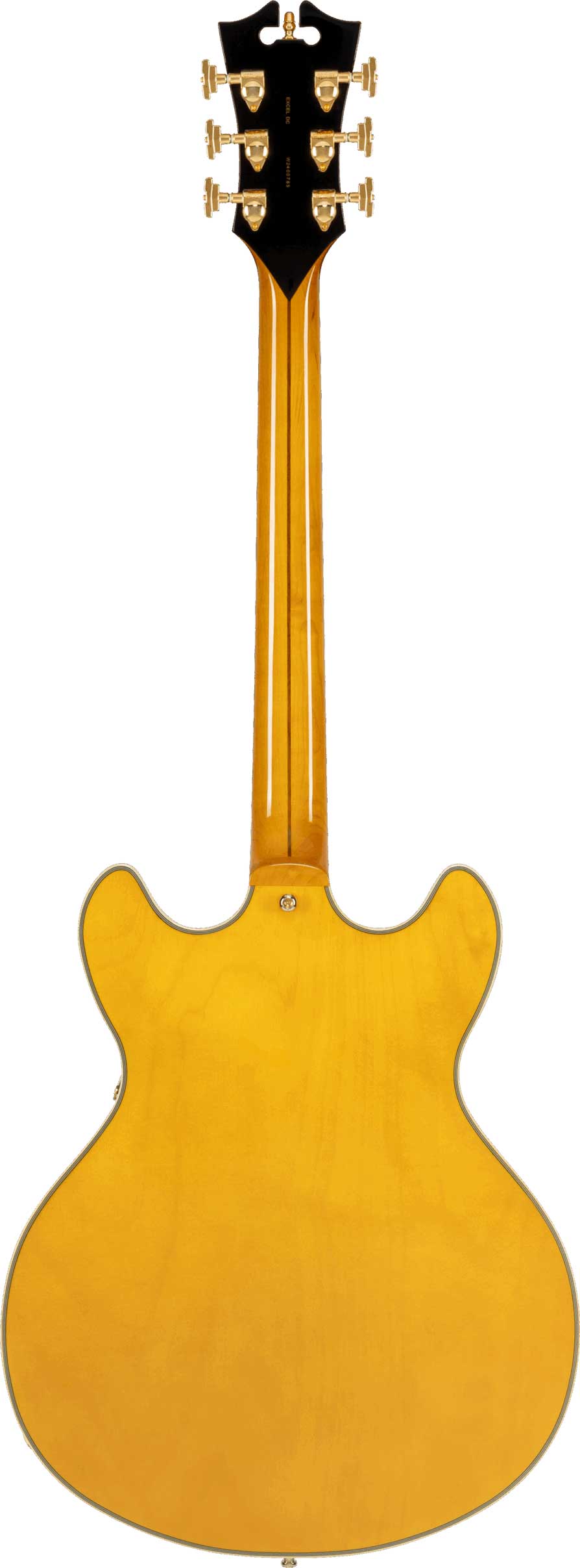 D'Angelico Excel DC Stop-Bar Amber