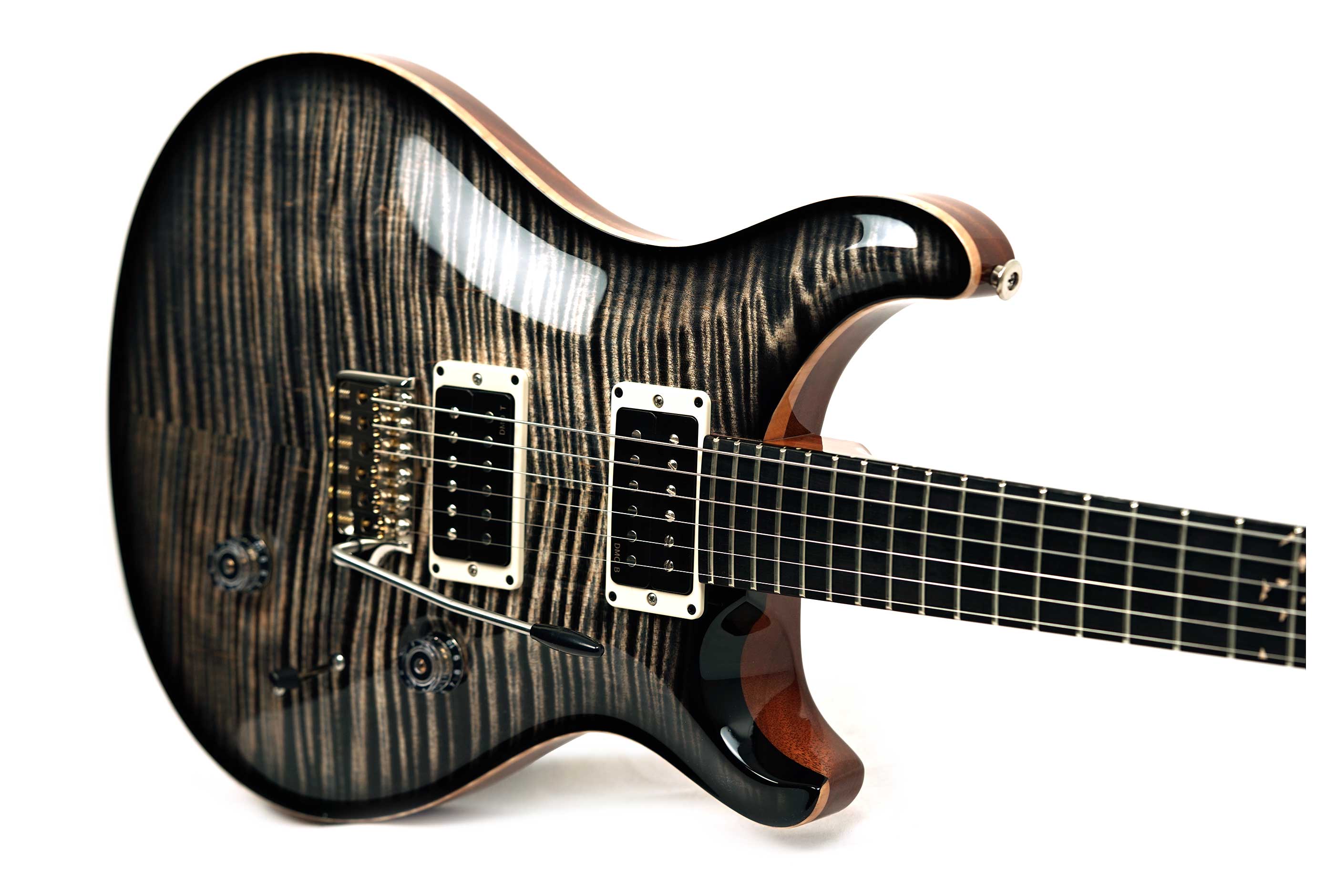 PRS Custom 24 Birds of a Feather Charcoal Microburst Limited Edition #0428565