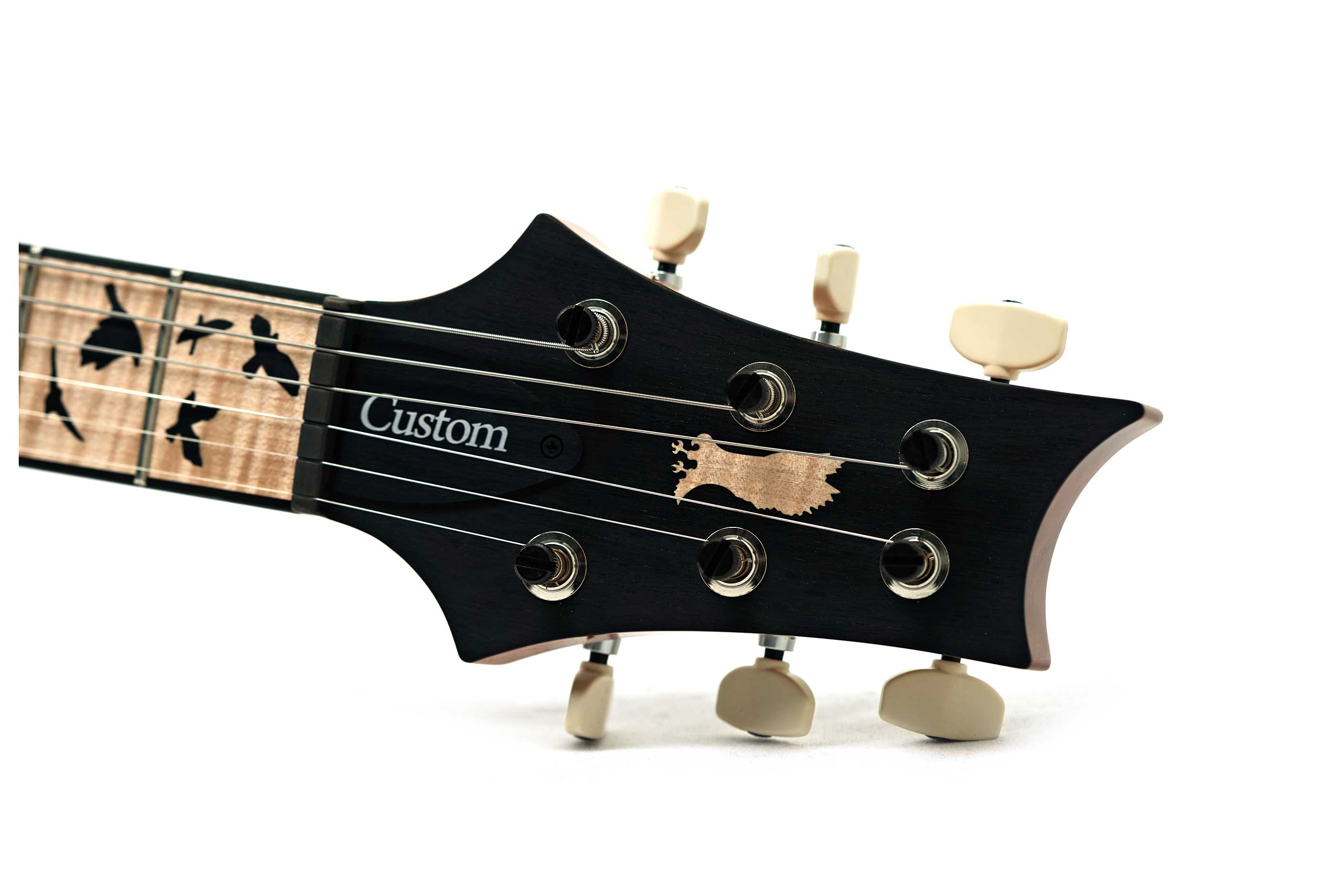 PRS Custom 24 Birds of a Feather Charcoal Microburst Limited Edition #0428565