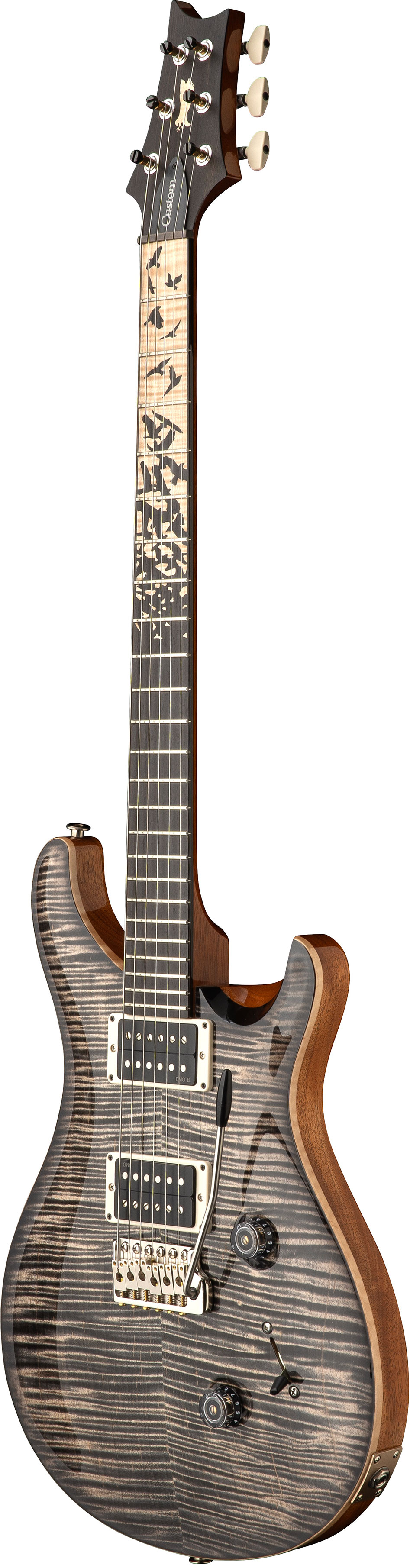 PRS Custom 24 Birds of a Feather Charcoal Microburst Limited Edition