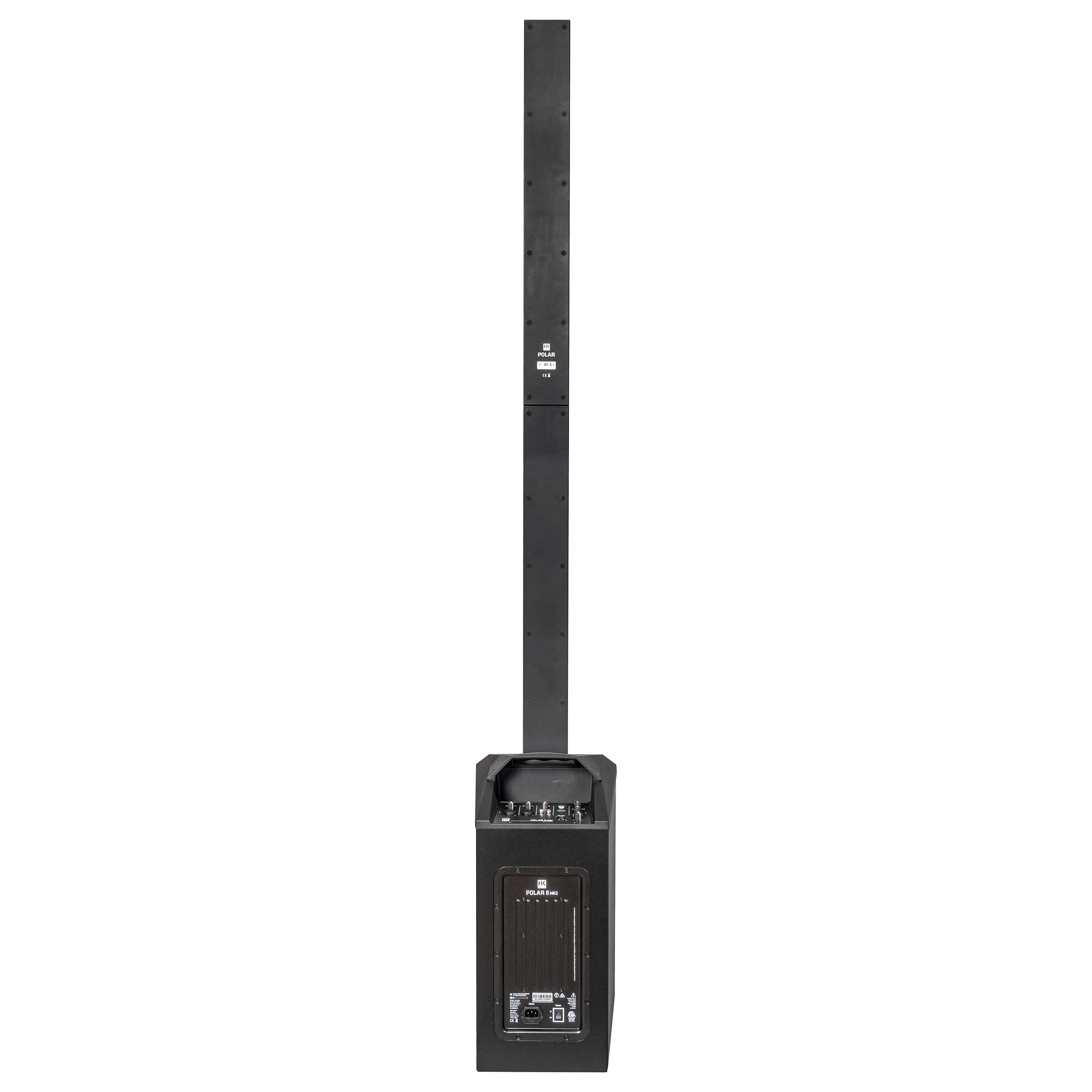 HK Audio POLAR 8 MK2 Portable Column PA System in Black