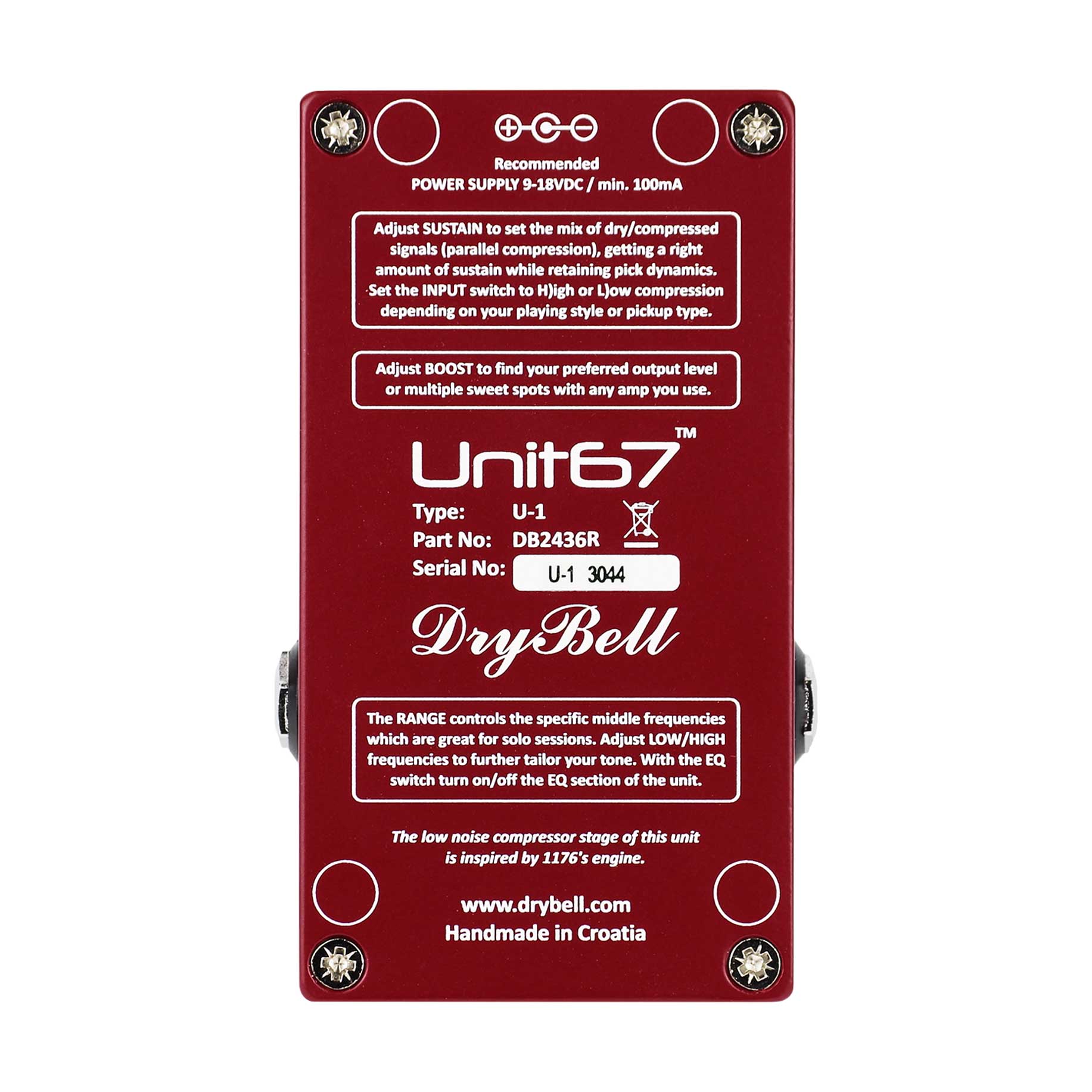 DryBell Unit67 Red Edition