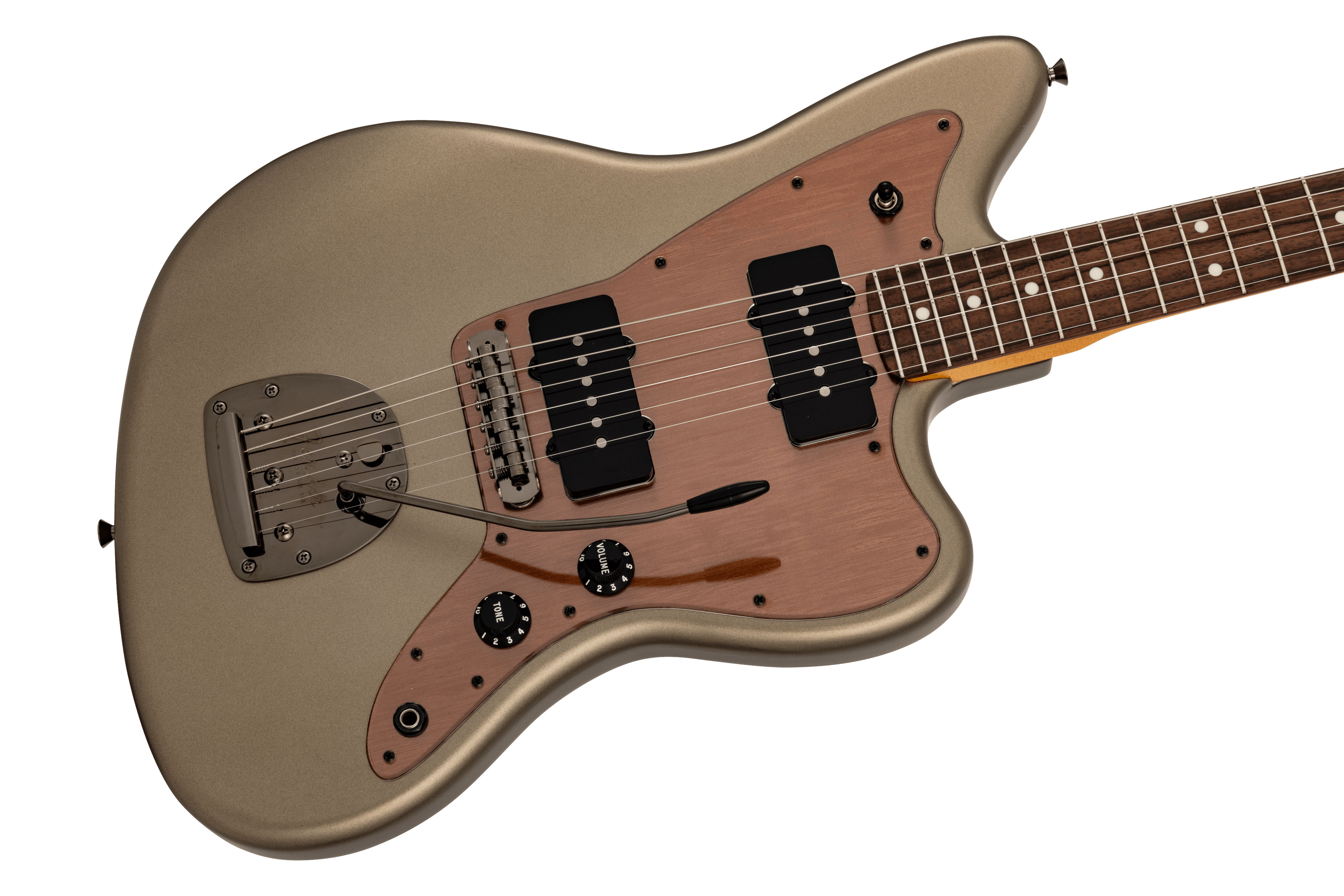 Fender FSR Hybrid II Jazzmaster Matte Champagne Mirage Rosewood Fingerboard