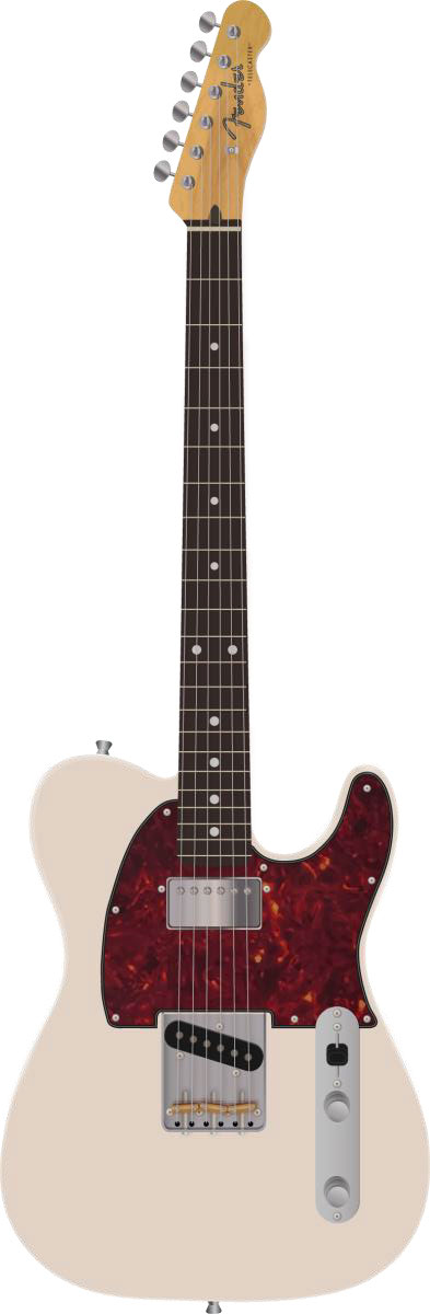 Fender FSR Hybrid II Telecaster SH Shell Pink Rosewood Fingerboard