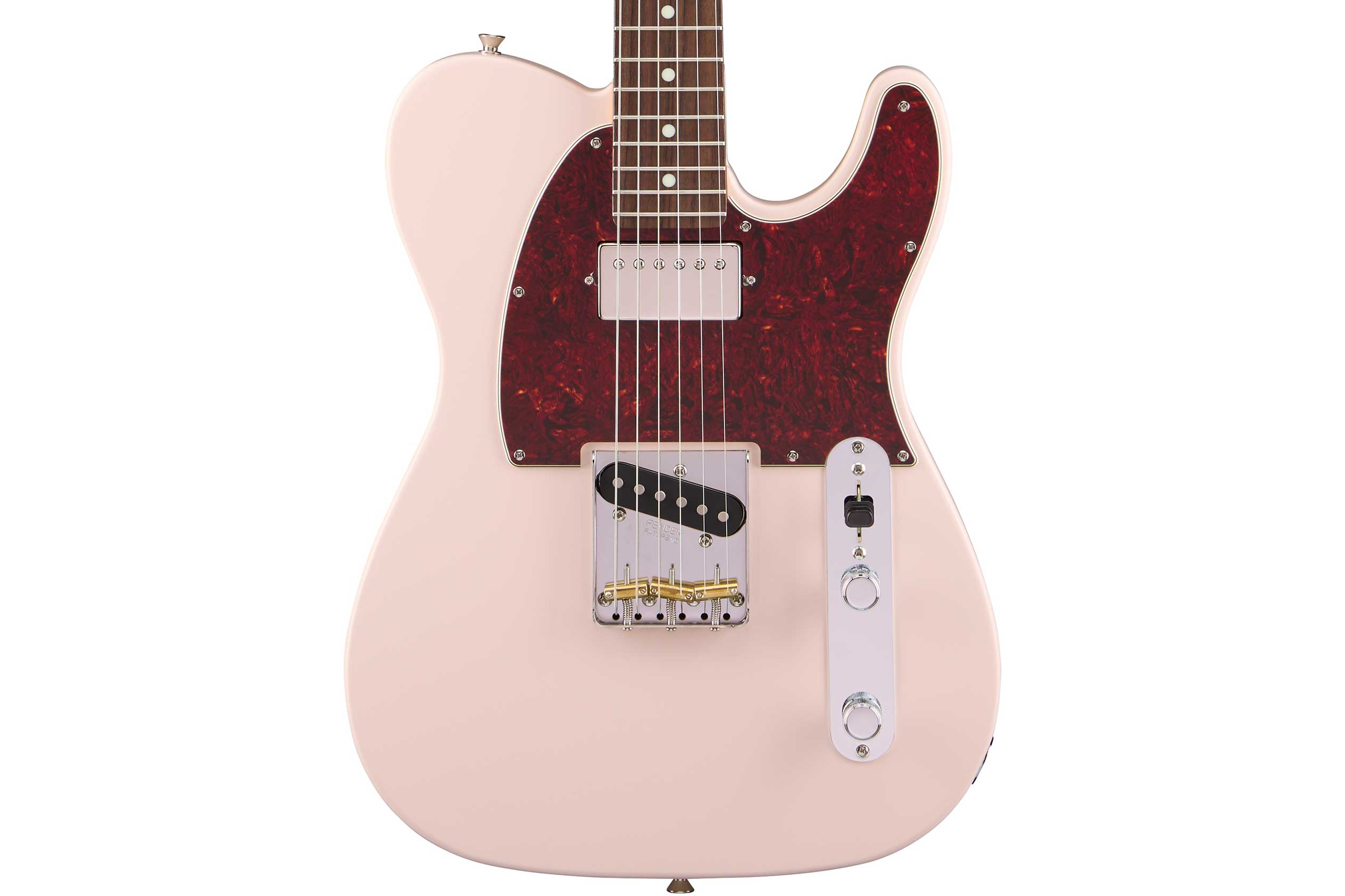 Fender FSR Hybrid II Telecaster SH Shell Pink Rosewood Fingerboard