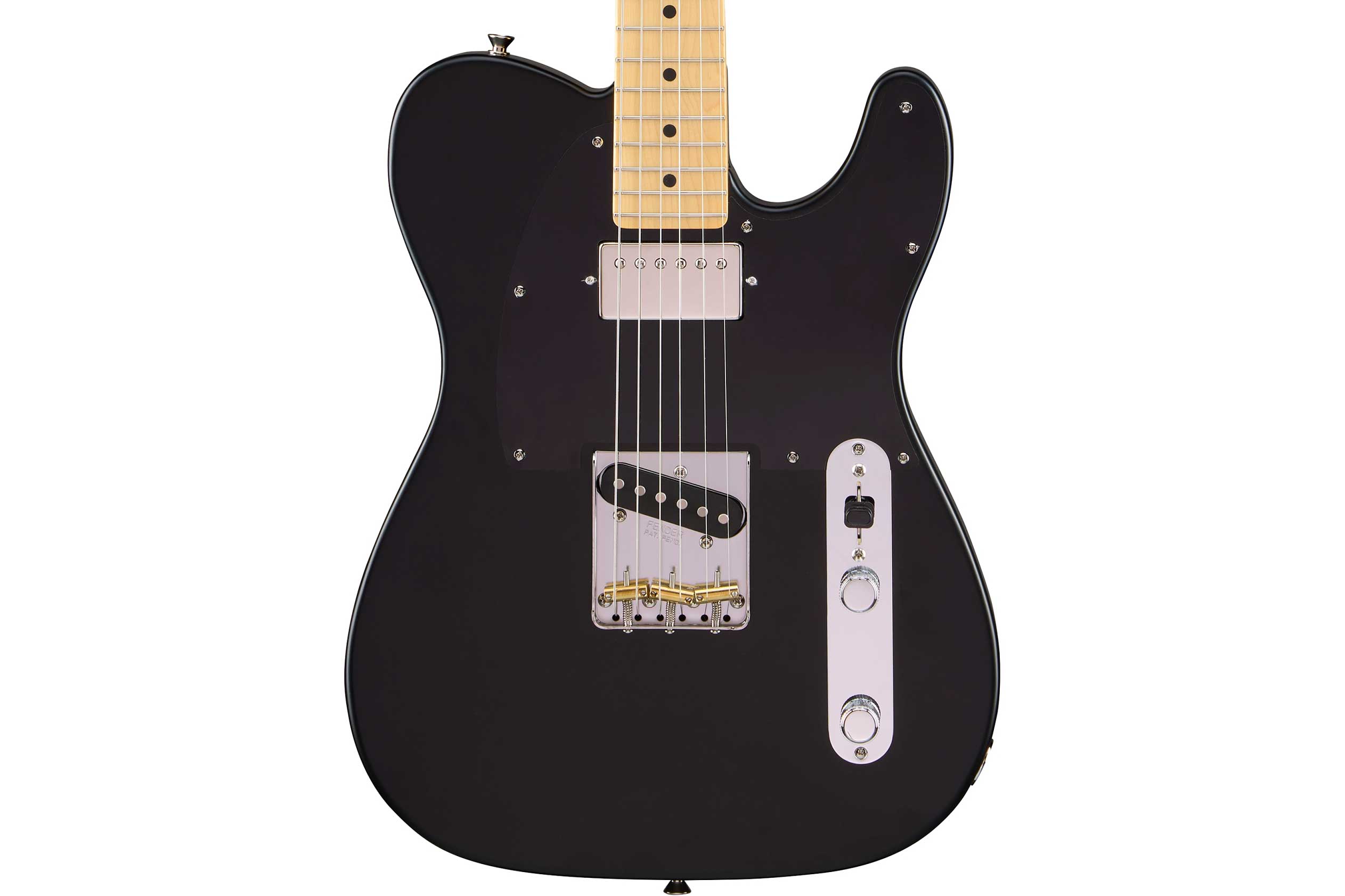 Fender FSR Hybrid II Telecaster SH Satin Black Maple Fingerboard