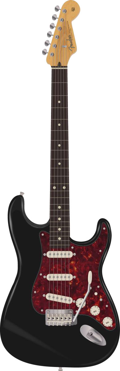 Fender FSR Hybrid II Stratocaster Satin Black Rosewood Fingerboard