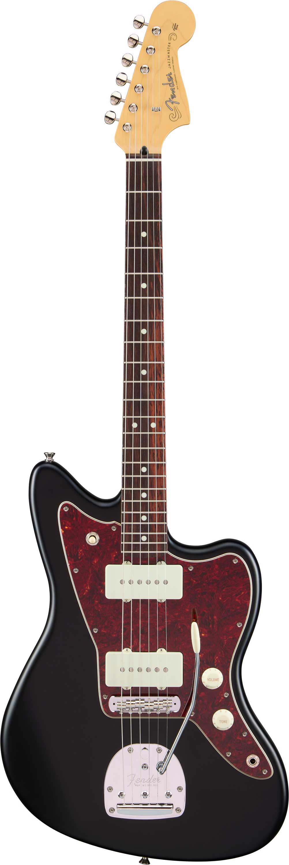 Fender FSR Hybrid II Jazzmaster Satin Black Rosewood Fingerboard