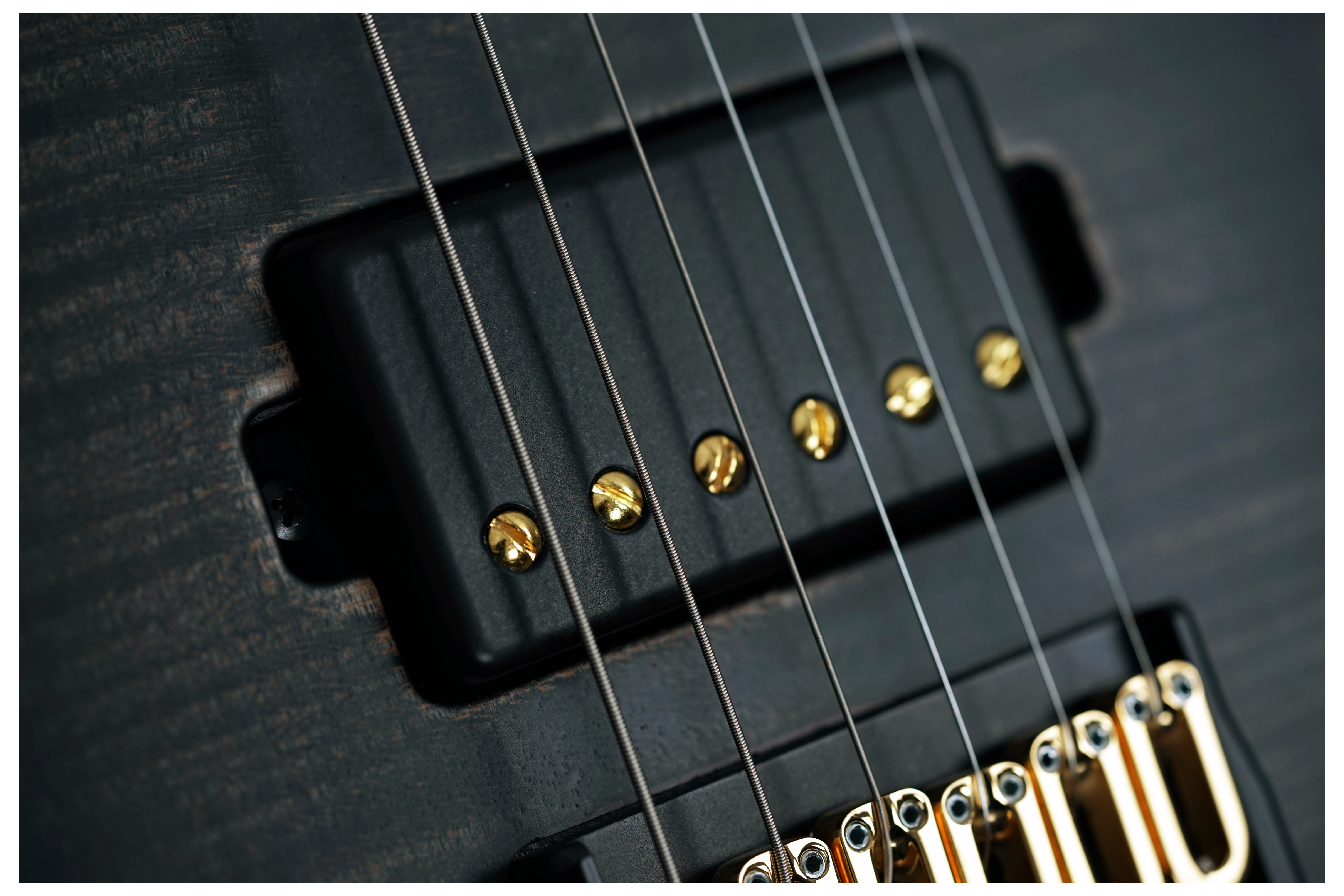 Mayones Regius 6 4A Flamed Maple Matt Antique Black #RF2605294