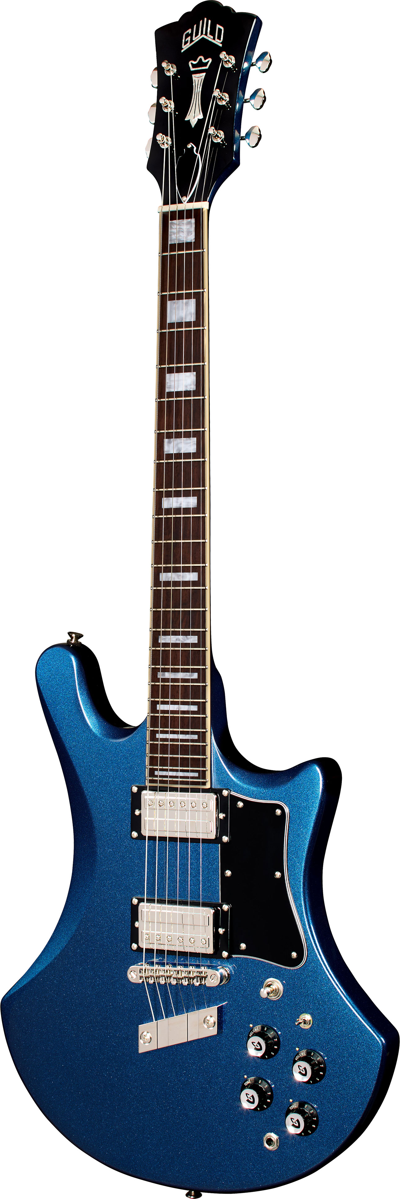 Guild S-300 Deluxe Neptune Blue Metallic