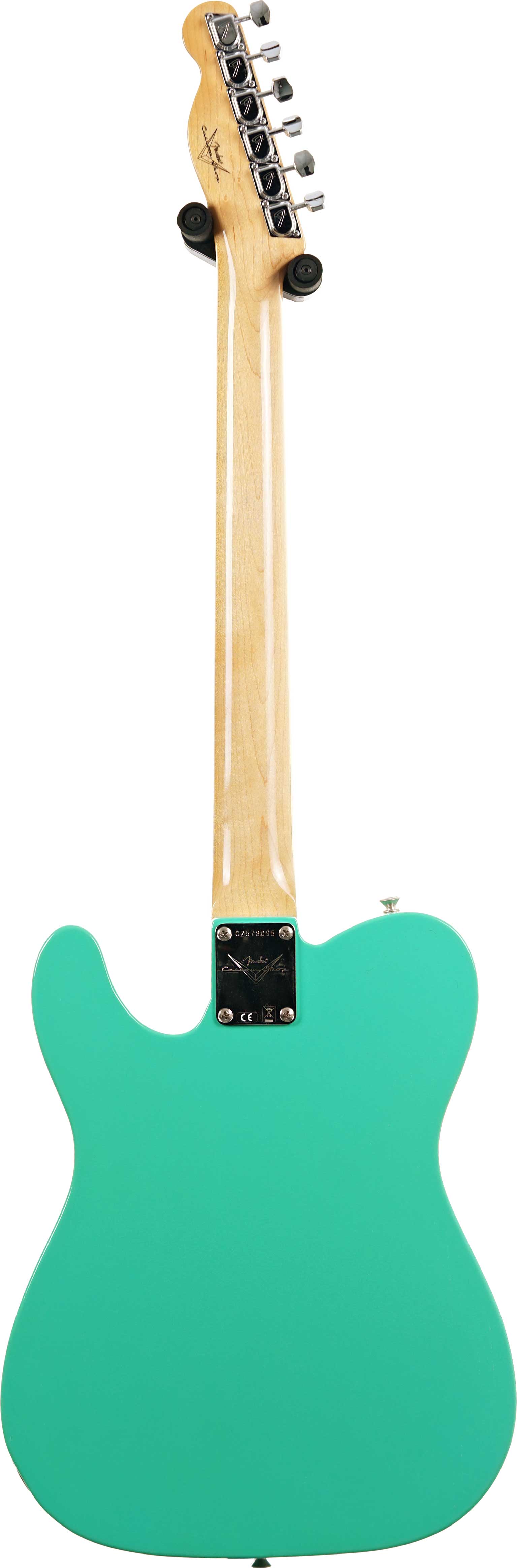 Fender Custom Shop 1967 Telecaster Bigsby Deluxe Closet Classic Aged Sea Foam Green Maple Fingerboard #CZ578095