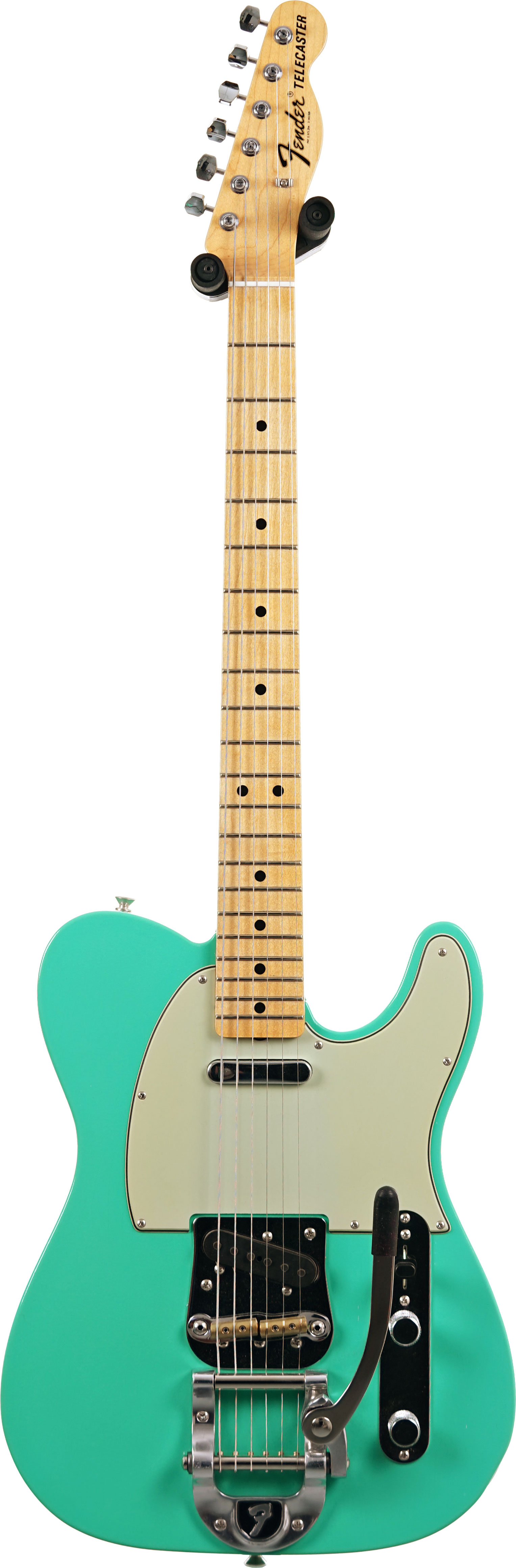Fender Custom Shop 1967 Telecaster Bigsby Deluxe Closet Classic Aged Sea Foam Green Maple Fingerboard #CZ578095