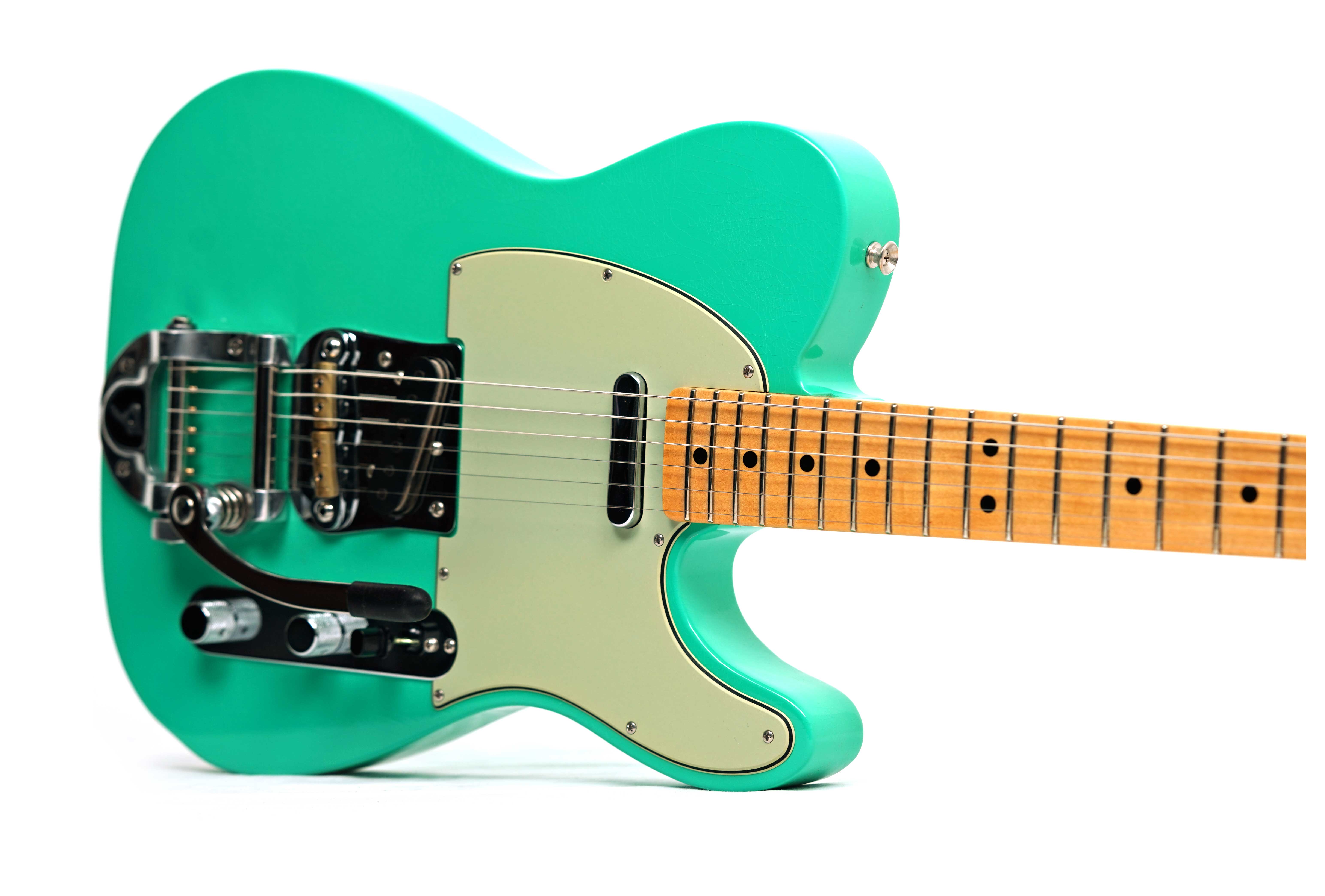 Fender Custom Shop 1967 Telecaster Bigsby Deluxe Closet Classic Aged Sea Foam Green Maple Fingerboard #CZ578095