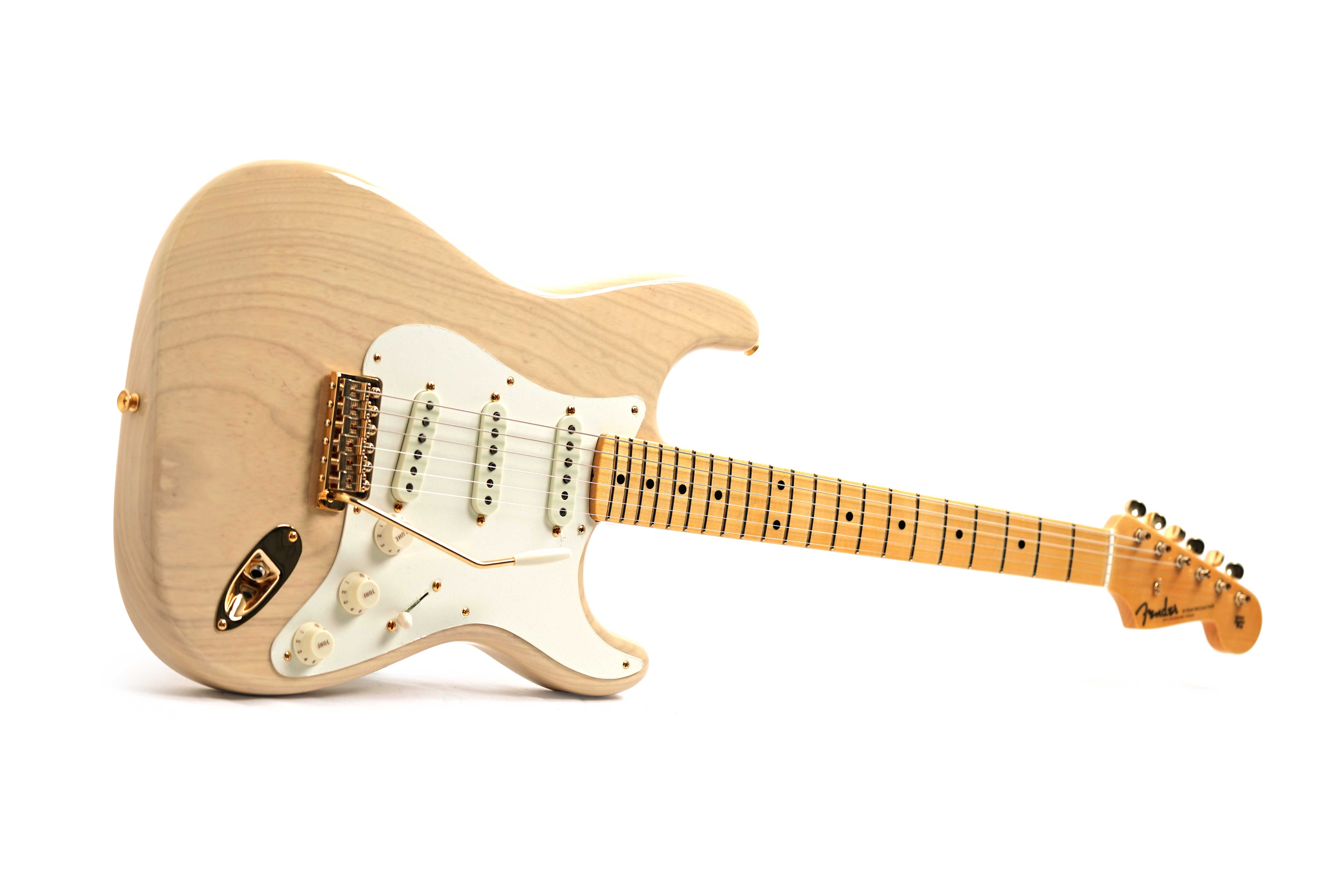 Fender Custom Shop Vintage Custom 1957 Stratocaster NOS Maple Fingerboard Aged White Blonde #R145029