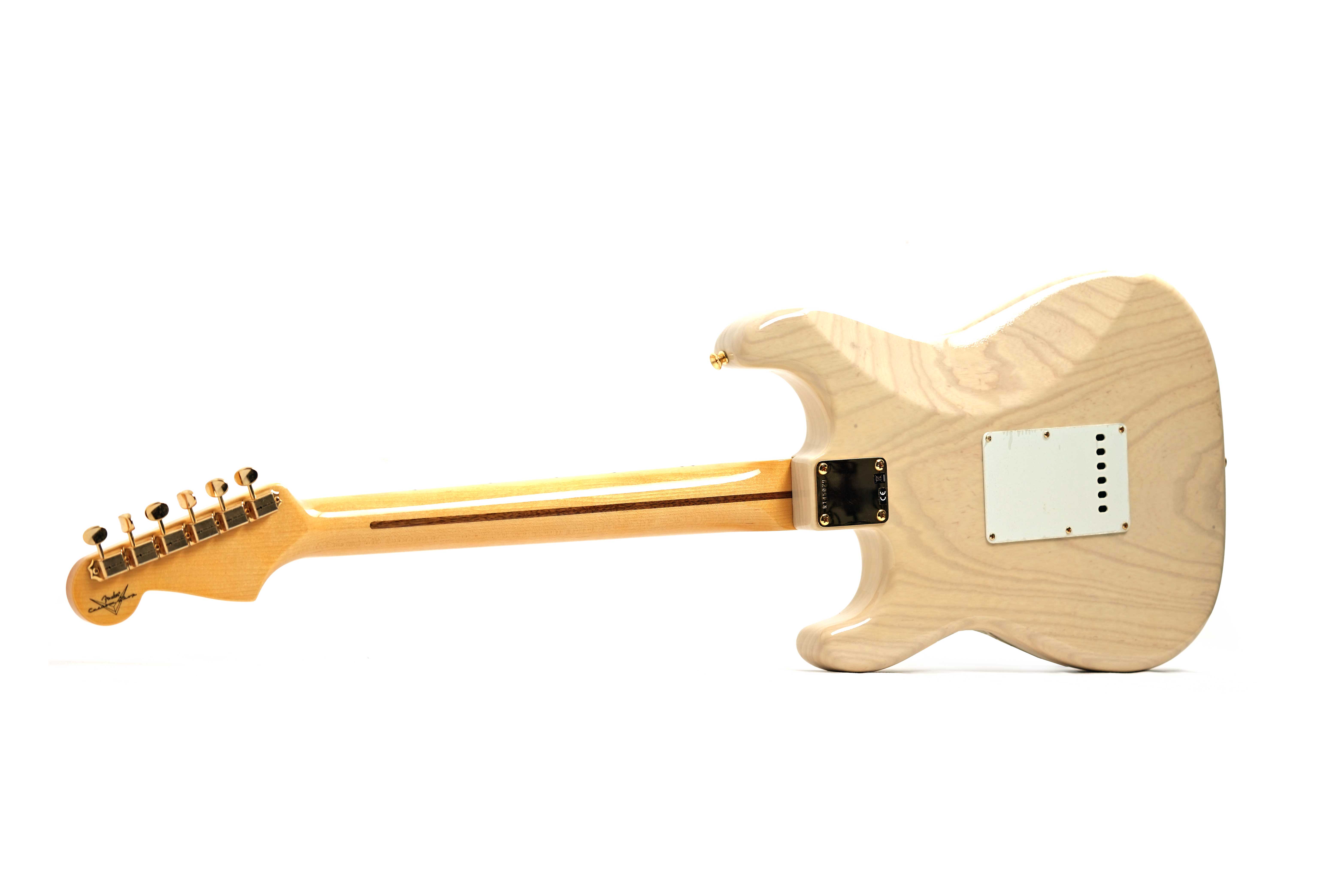 Fender Custom Shop Vintage Custom 1957 Stratocaster NOS Maple Fingerboard Aged White Blonde #R145029