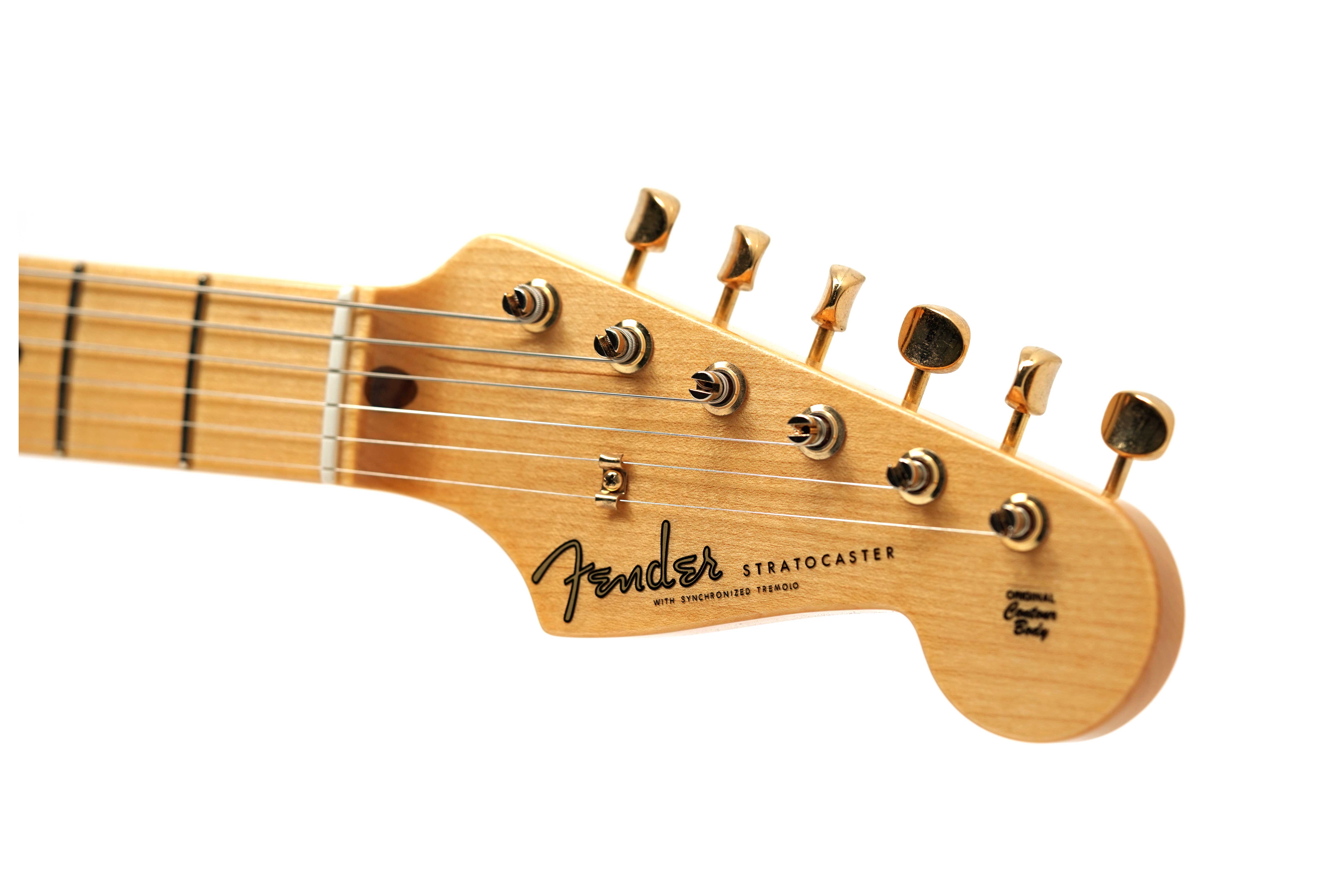 Fender Custom Shop Vintage Custom 1957 Stratocaster NOS Maple Fingerboard Aged White Blonde #R145029