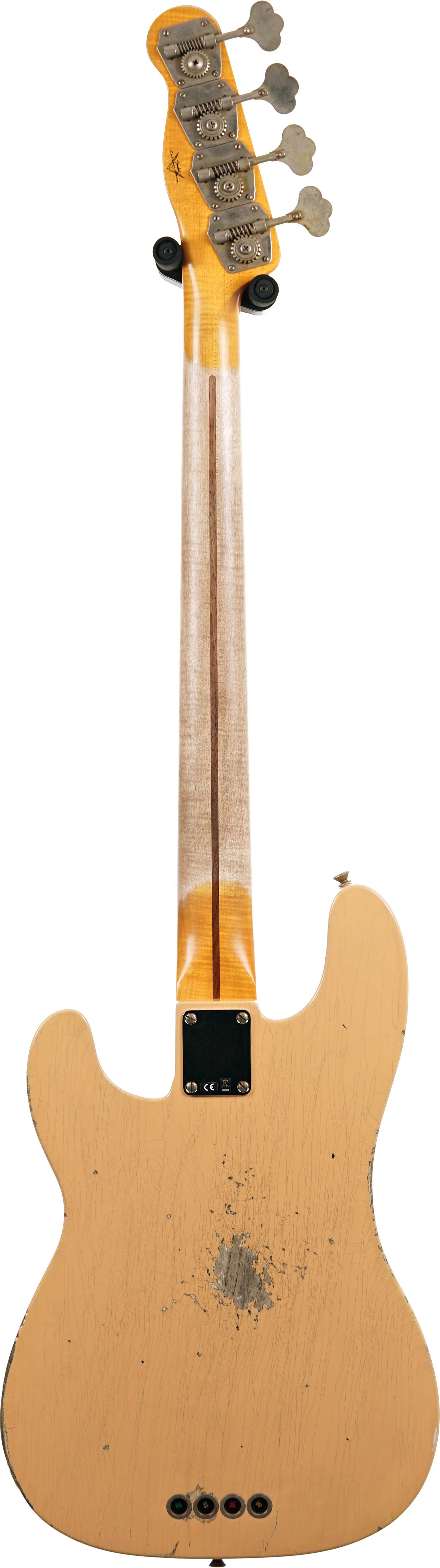 Fender Custom Shop 1951 Precision Bass Relic Super Aged Nocaster Blonde #XN3449