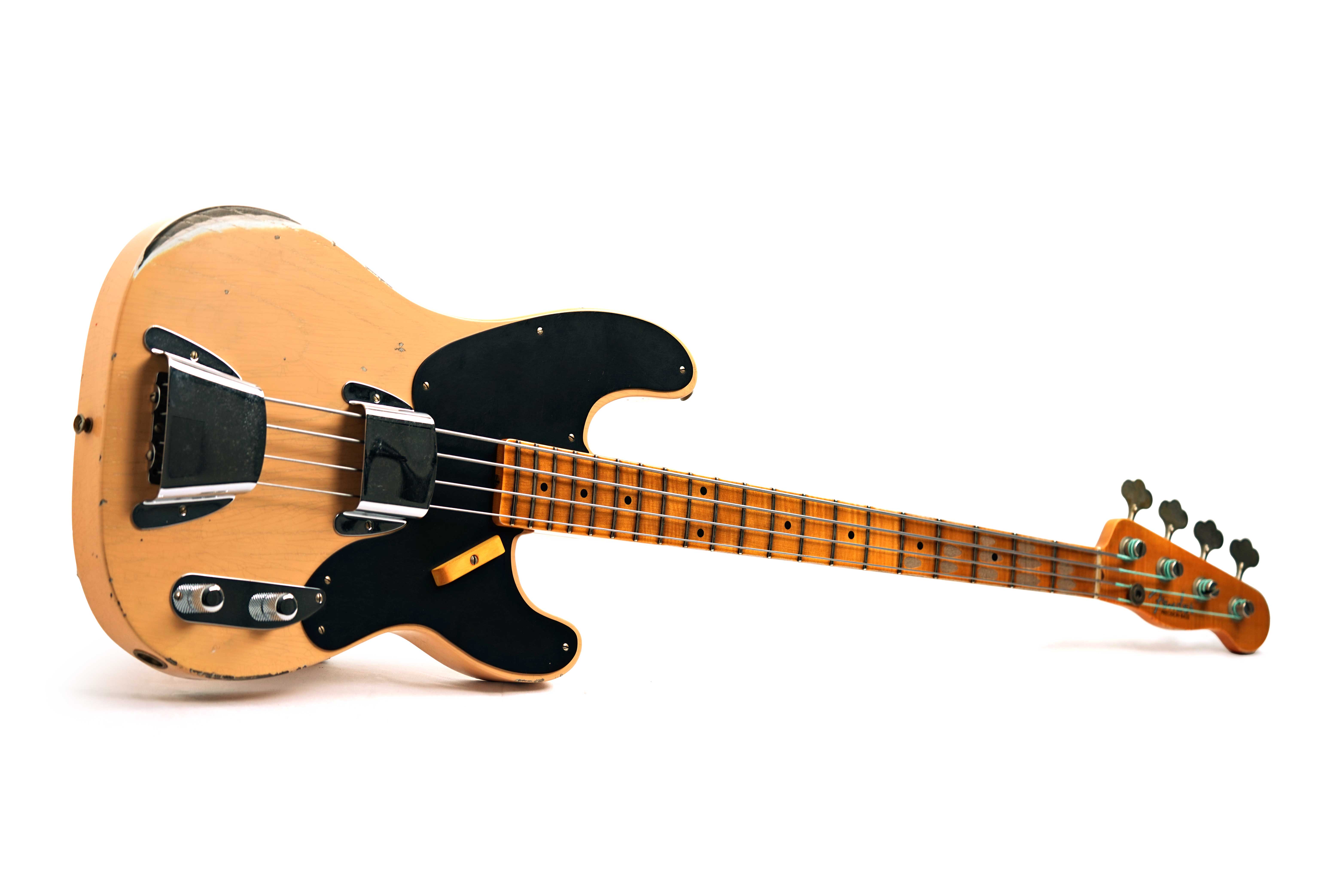 Fender Custom Shop 1951 Precision Bass Relic Super Aged Nocaster Blonde #XN3449
