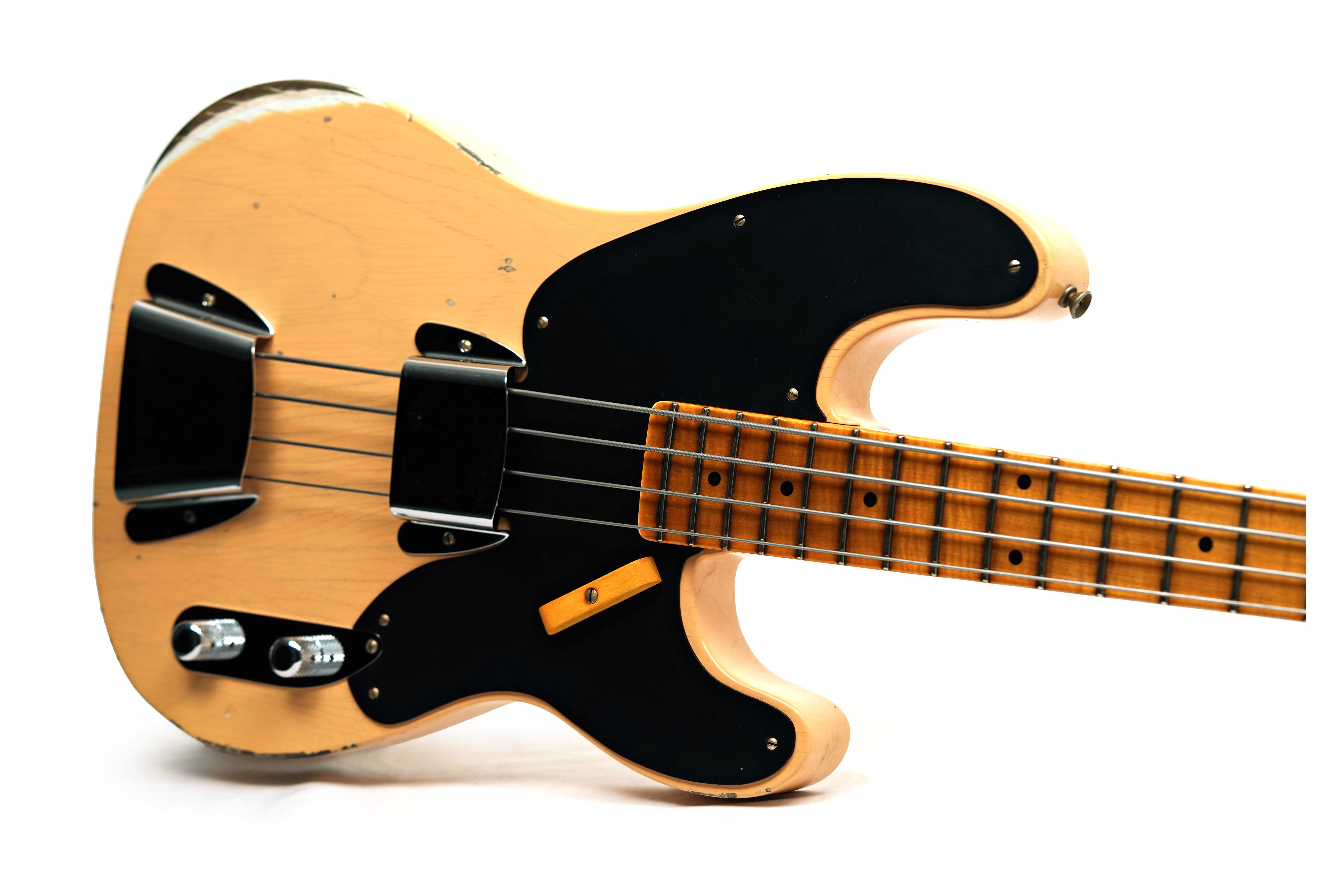 Fender Custom Shop 1951 Precision Bass Relic Super Aged Nocaster Blonde #XN3449