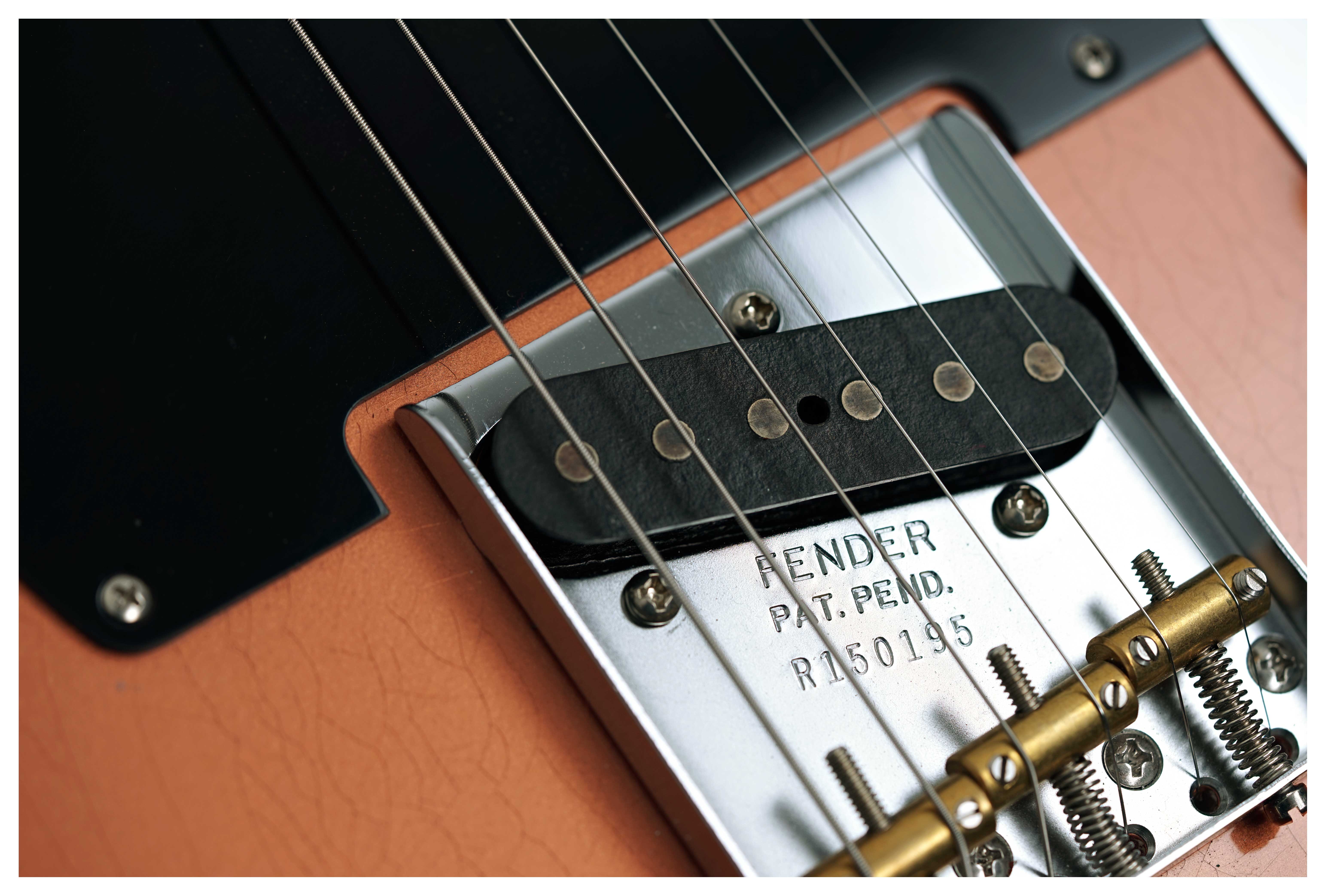 Fender Custom Shop 1954 Telecaster Deluxe Closet Classic Aged Copper Maple Fingerboard #R150195