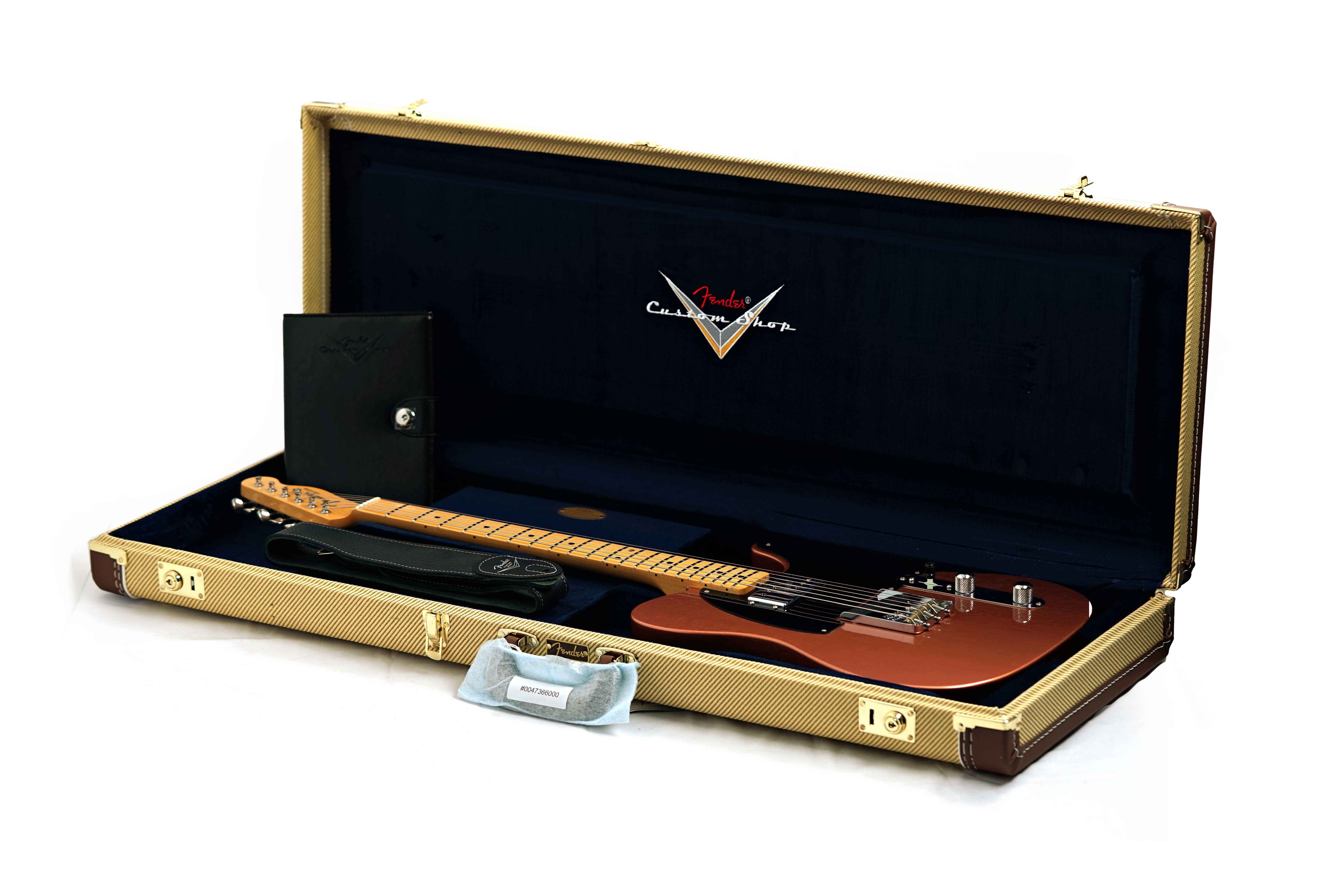 Fender Custom Shop 1954 Telecaster Deluxe Closet Classic Aged Copper Maple Fingerboard #R150195