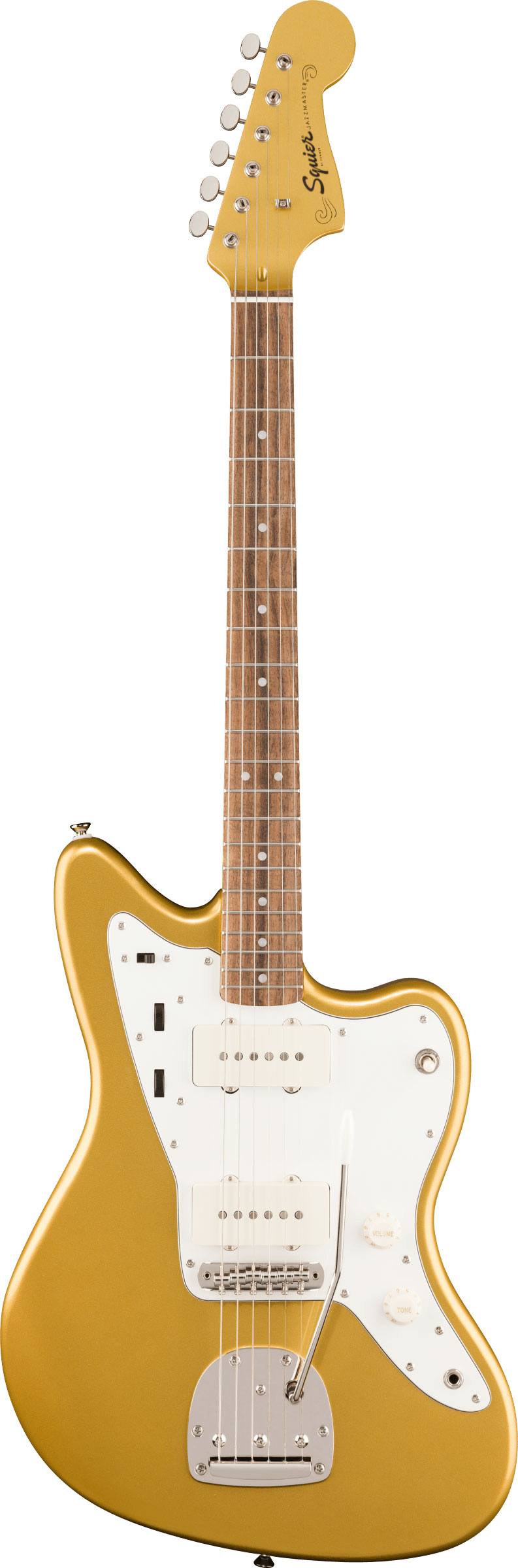 Squier FSR Classic Vibe 60s Jazzmaster Matching Headstock Aztec Gold Indian Laurel Fingerboard