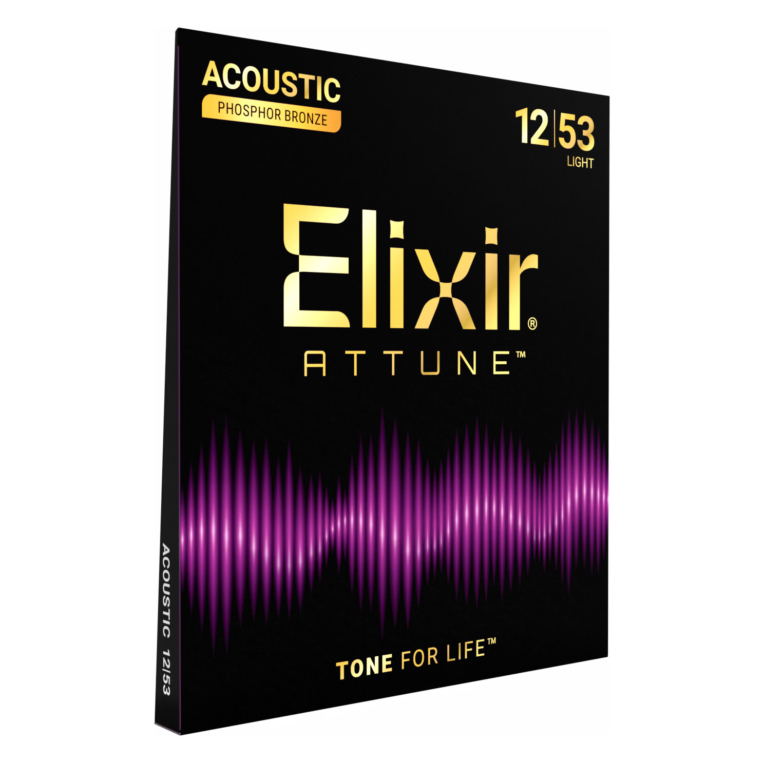 Elixir ATTUNE 92/8 Phosphor Bronze Light 12-53