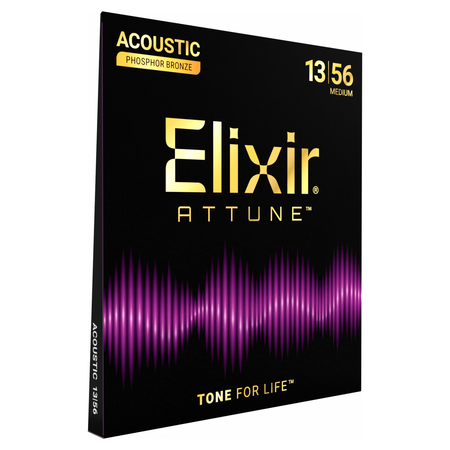 Elixir ATTUNE 92/8 Phosphor Bronze Medium 13-56