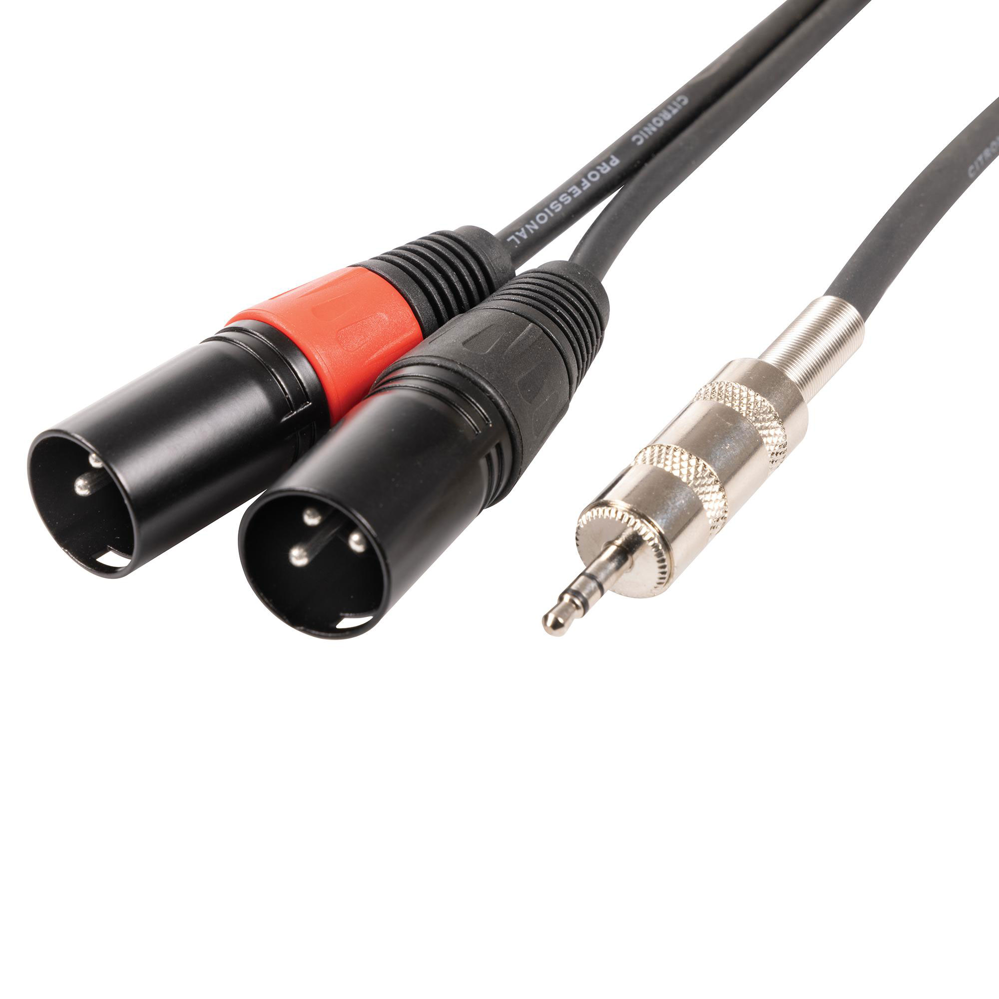 Citronic 3.5mm to Stereo XLR 1m