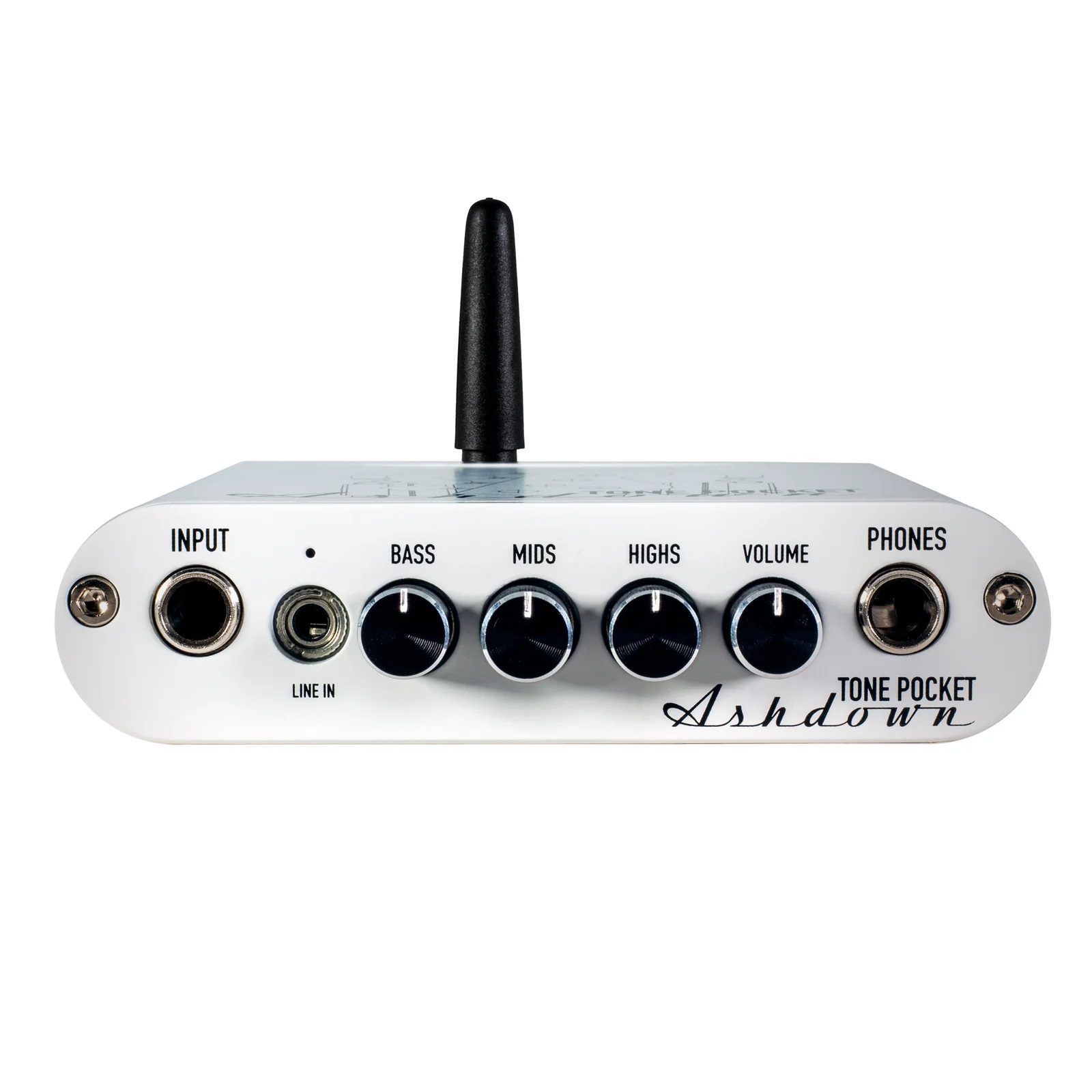 Ashdown Tone Pocket Headphone Preamp White Bluetooth