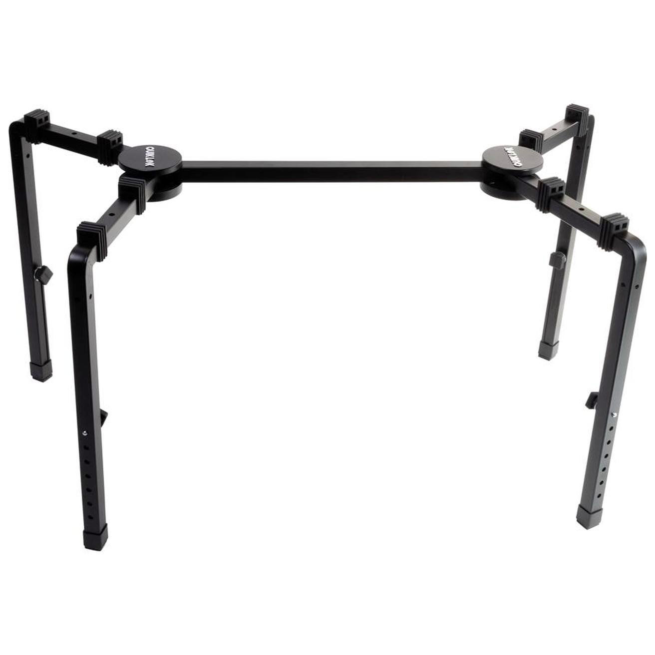 Quiklok WS650 Keyboard/Mixer/Speaker Stand Spider-Style Fully Adjustable Large Format Black