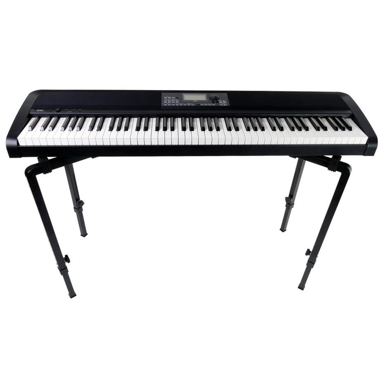 Quiklok WS650 Keyboard/Mixer/Speaker Stand Spider-Style Fully Adjustable Large Format Black