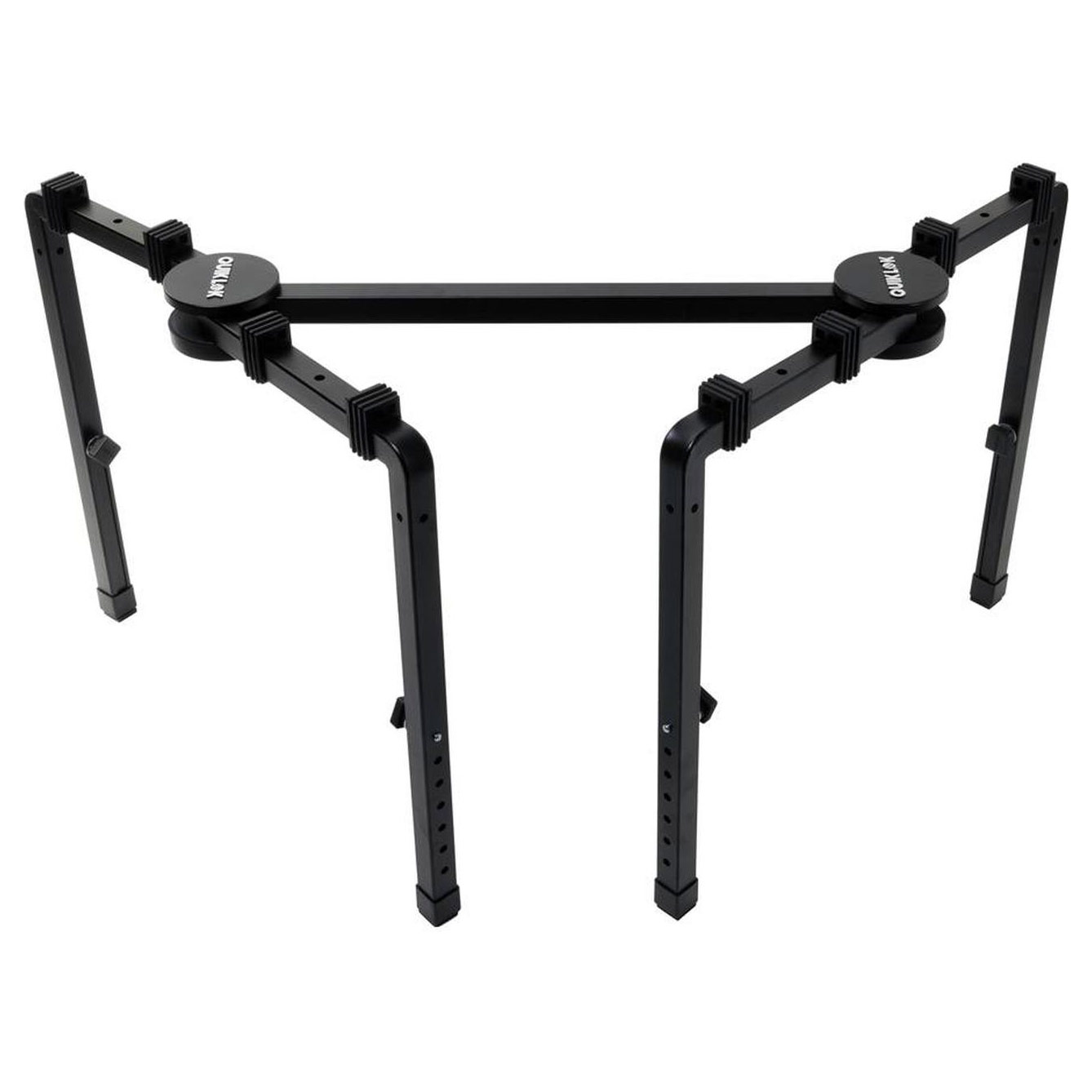 Quiklok WS650 Keyboard/Mixer/Speaker Stand Spider-Style Fully Adjustable Large Format Black