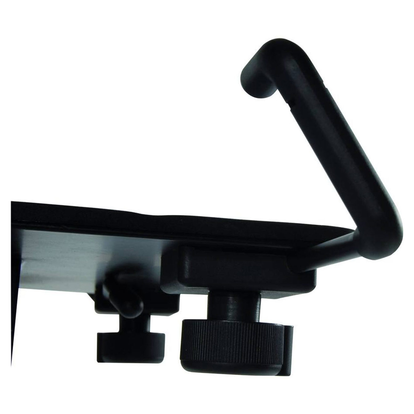Quiklok LPH004 Laptop Holder Fully Adjustable Tripod Mount with Mouse Tray Black