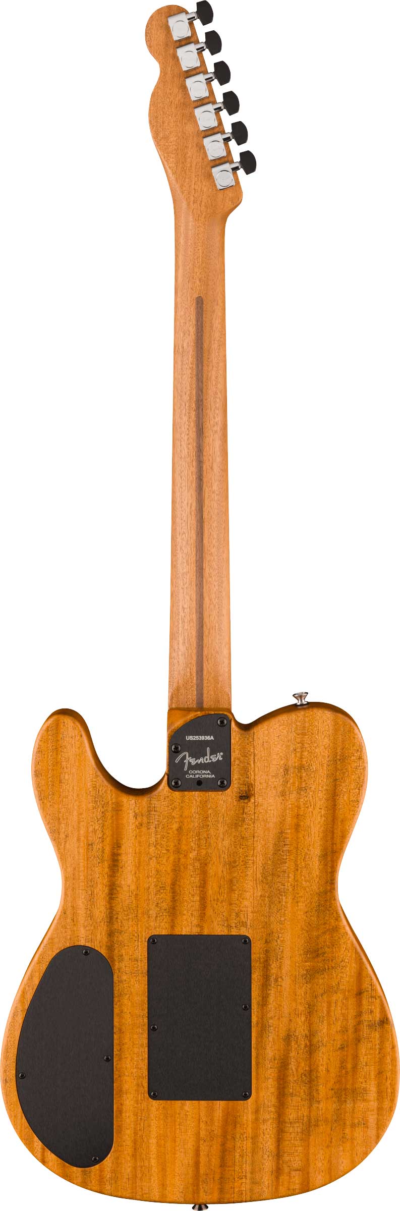Fender Limited Edition American Acoustasonic Telecaster Blue Paisley Ebony Fingerboard