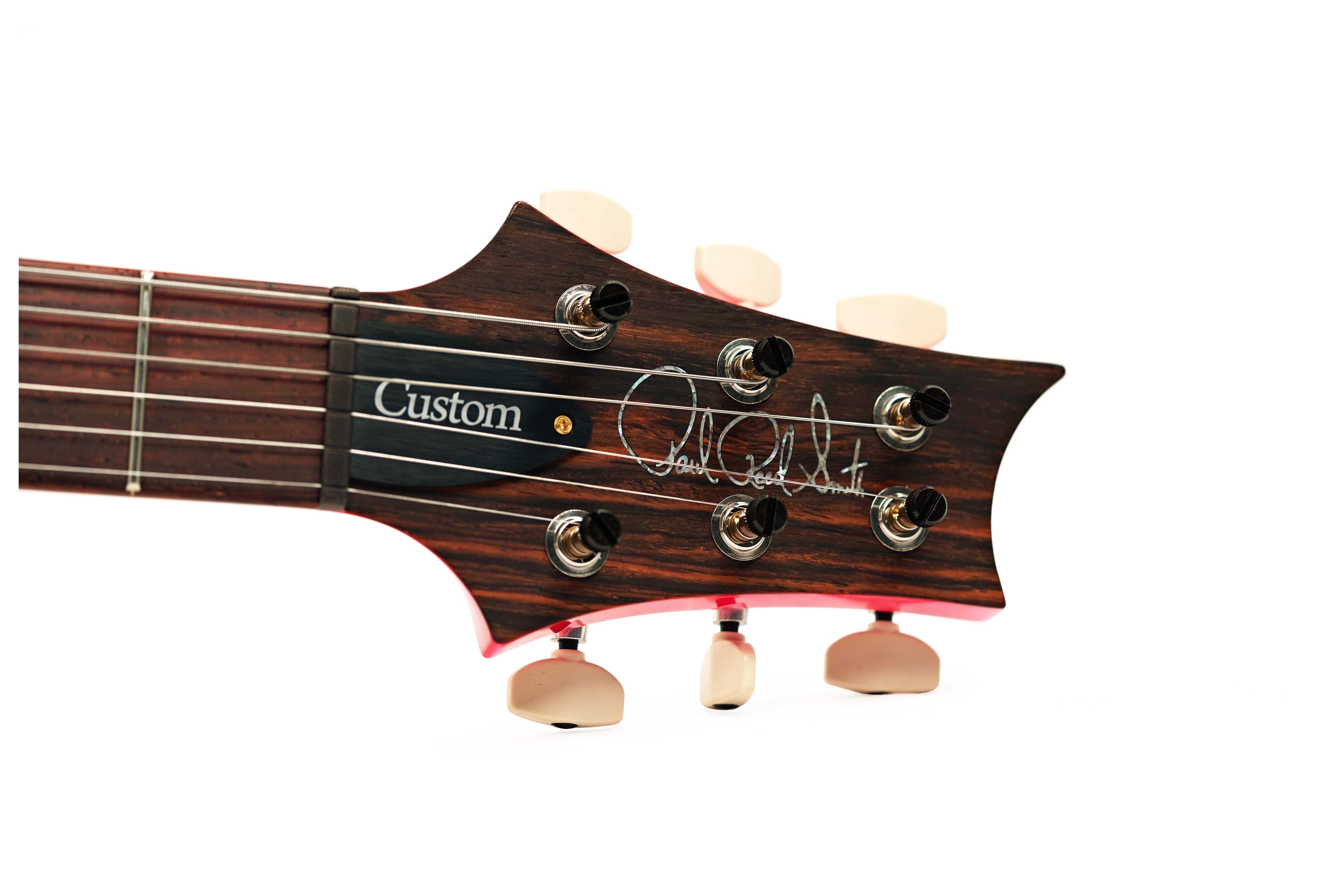 PRS Limited Edition Wood Library Custom 24 Hand Selected 10 Top Bonnie Pink #0427306