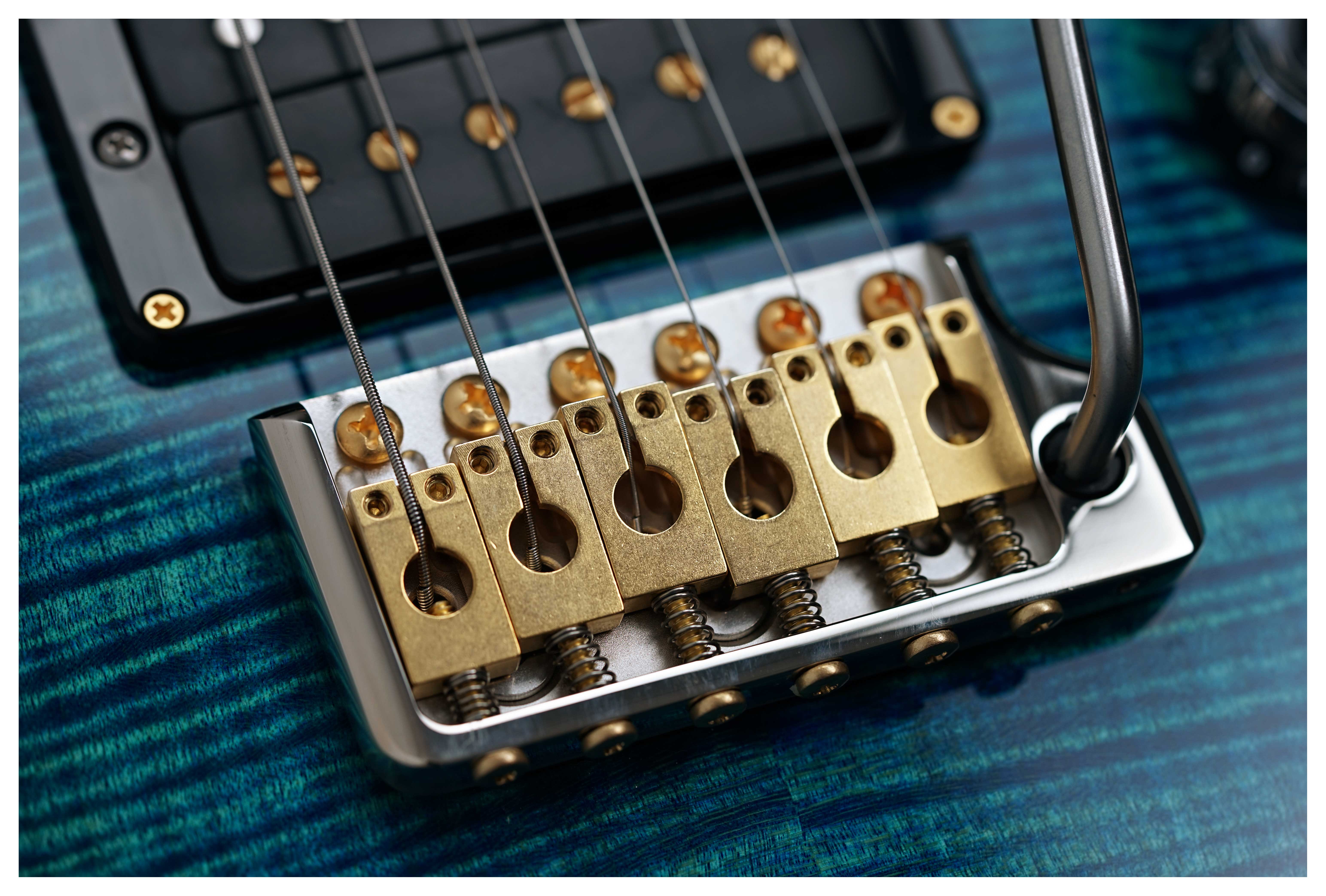 PRS Custom 24 10 Top Arctic Blue #0422741