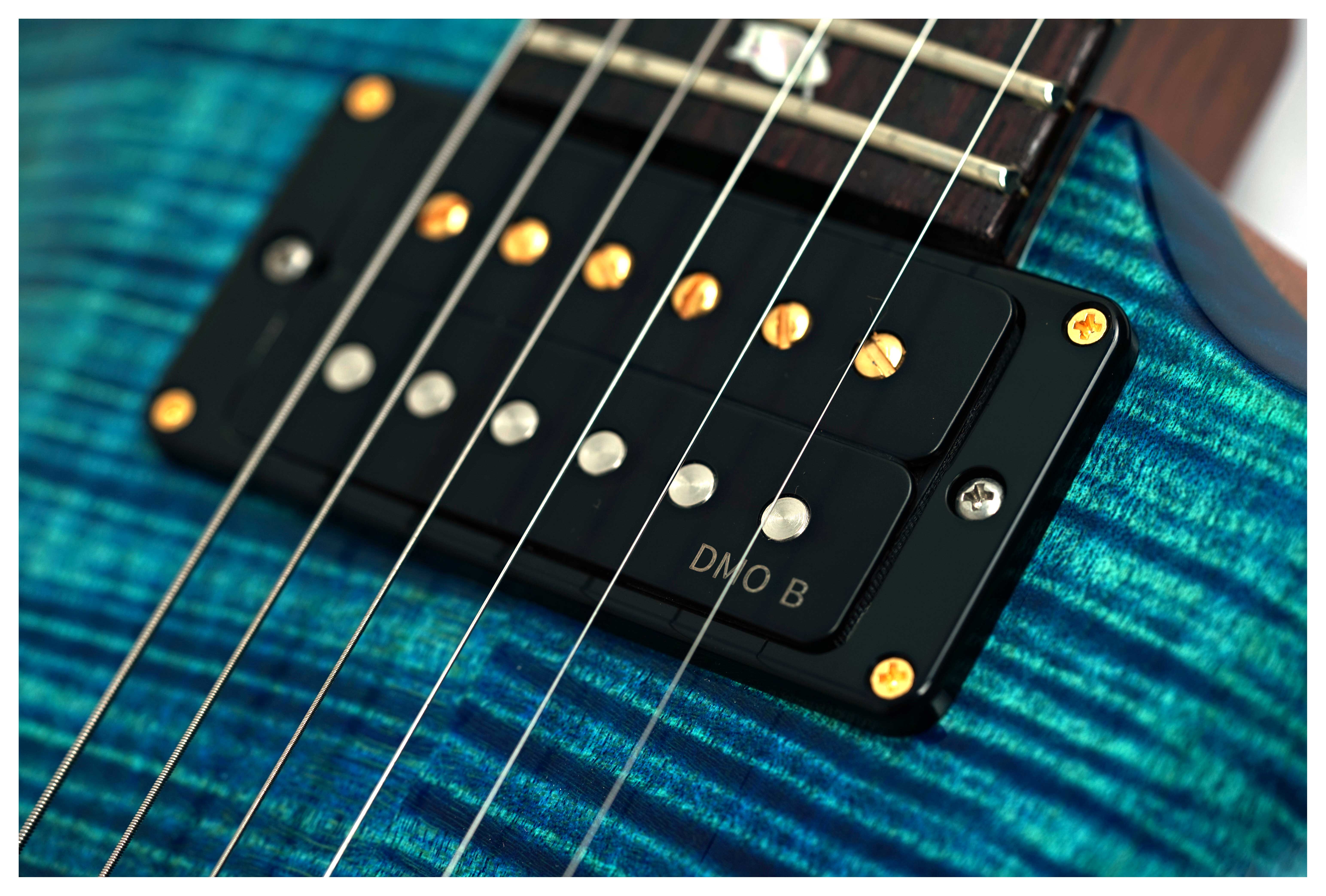 PRS Custom 24 10 Top Arctic Blue #0422741