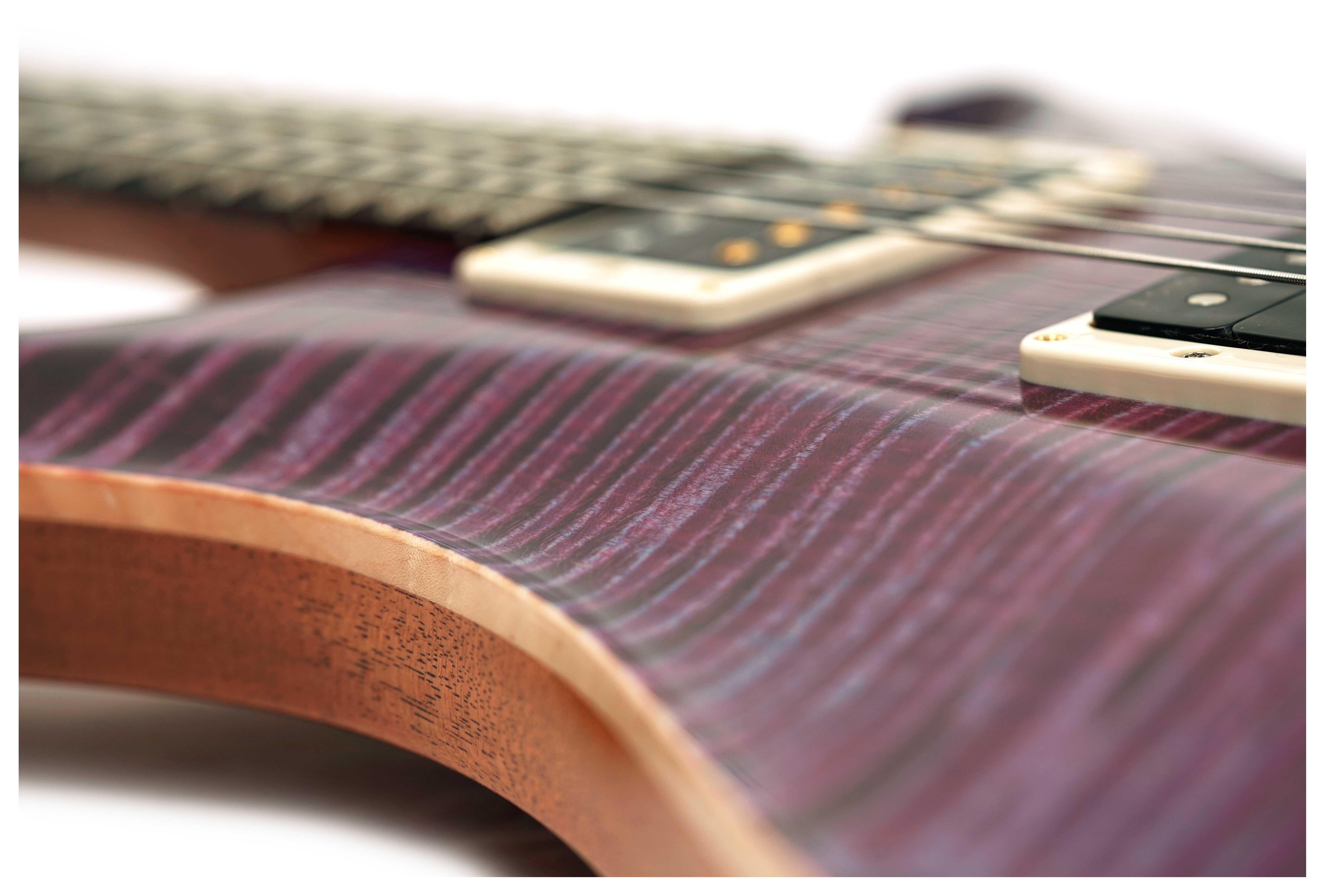PRS Limited Edition Wood Library Custom 24-08 Hand Selected 10 Top Violet #0428389