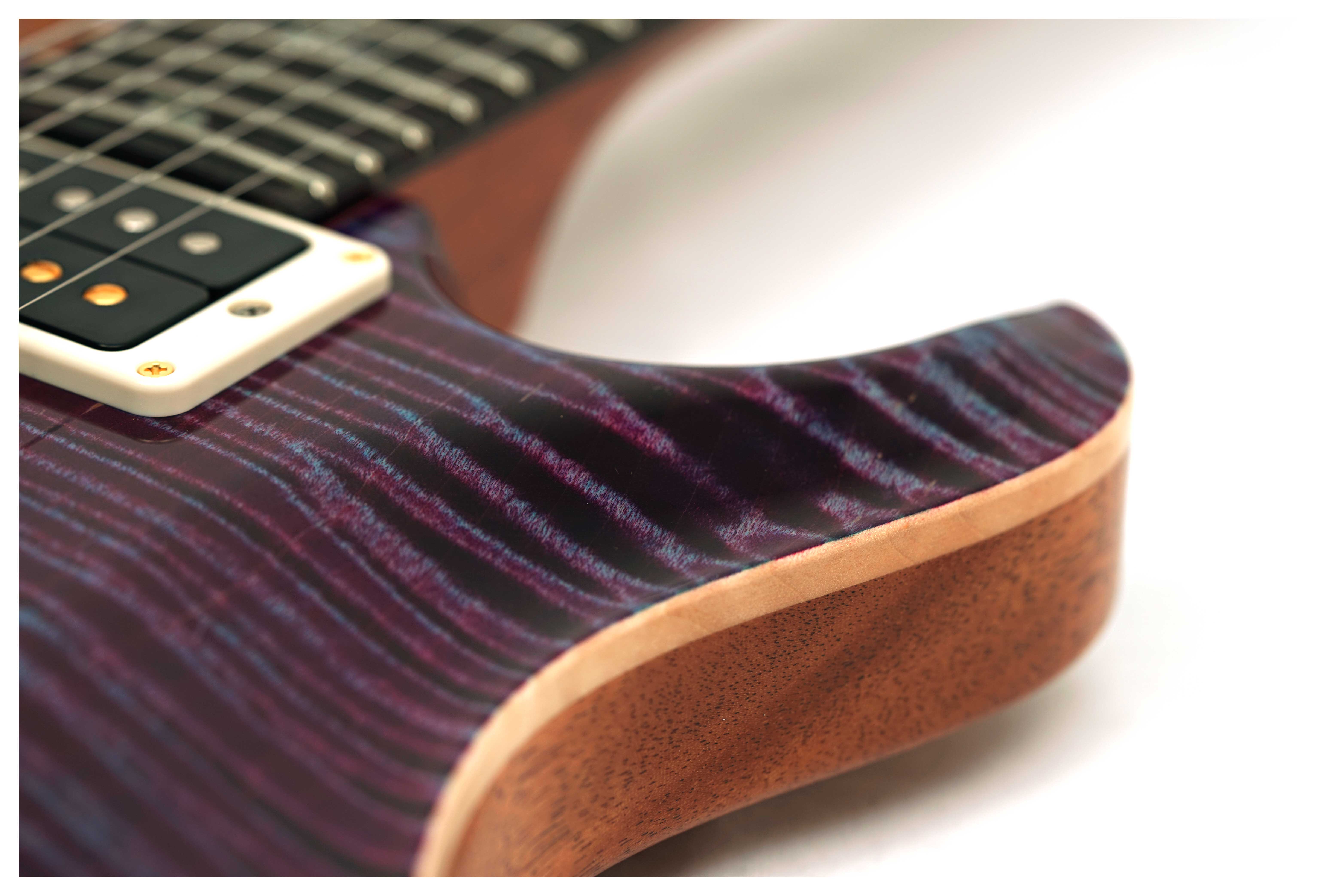PRS Limited Edition Wood Library Custom 24-08 Hand Selected 10 Top Violet #0428389