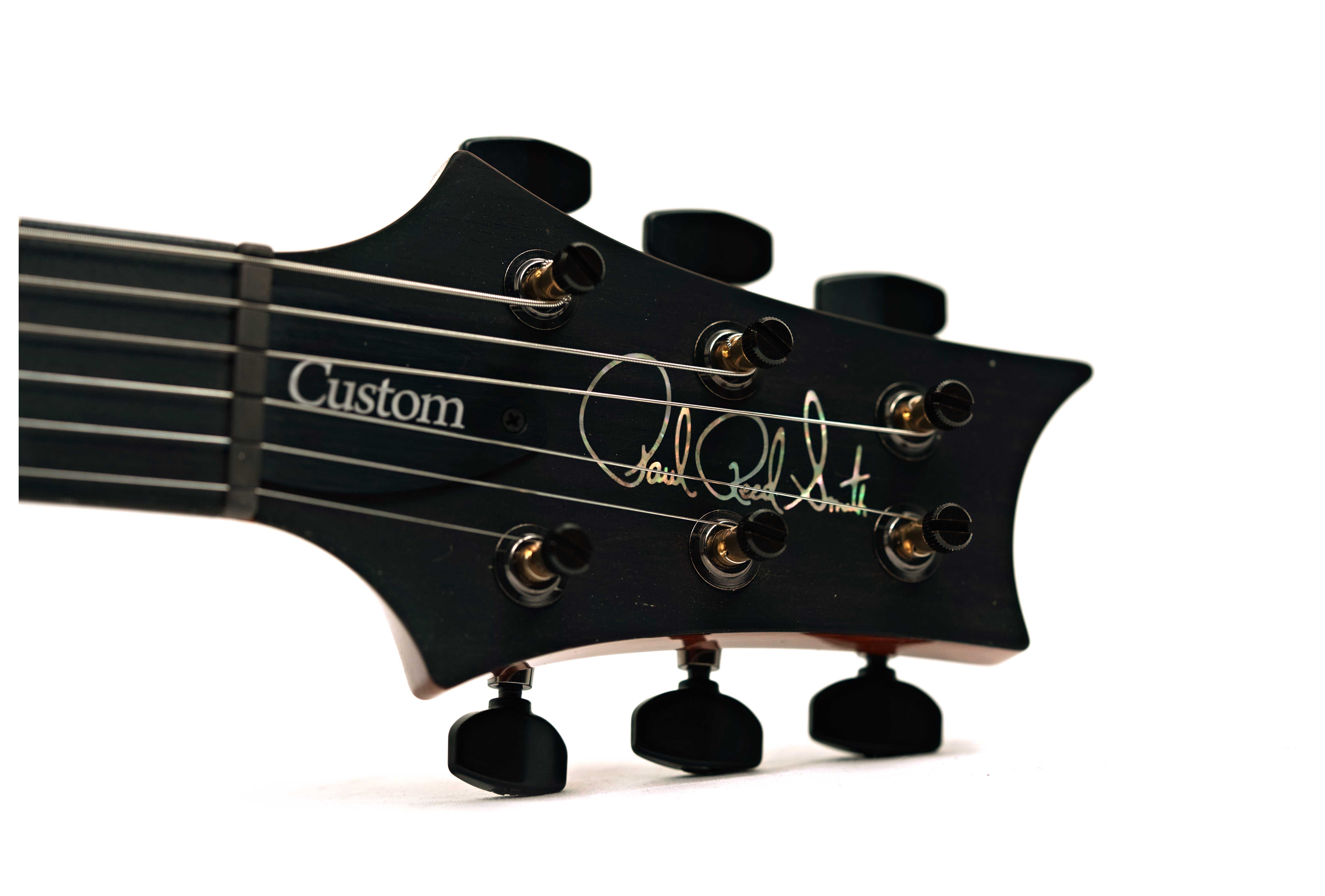 PRS Limited Edition Custom 24 Semi-Hollow Hand Selected Artist Grade Faded Indigo with Korean Awabi Birds #0424292