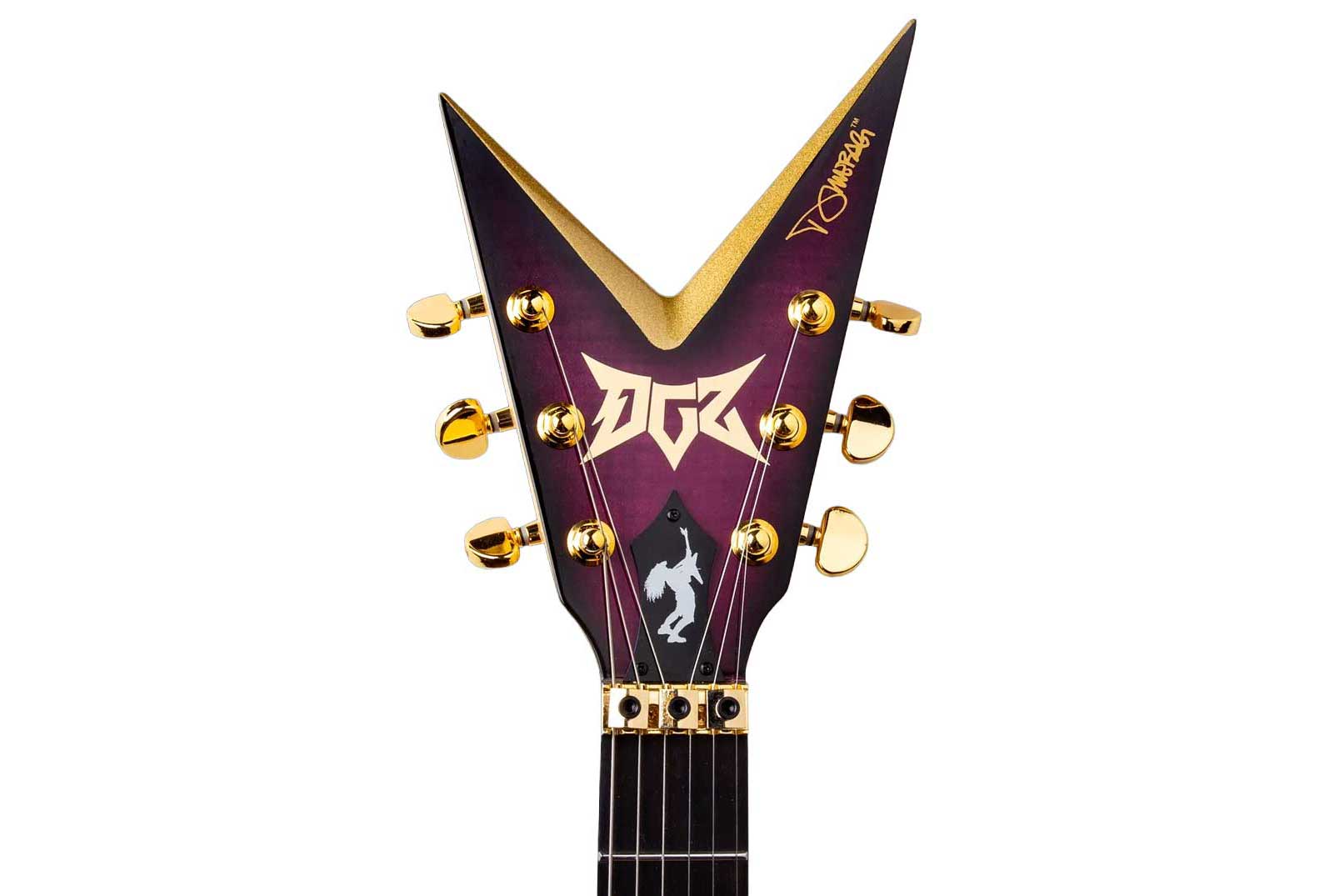 Dime Guitarz Culprit Blacktooth (Purple Burst Flame)