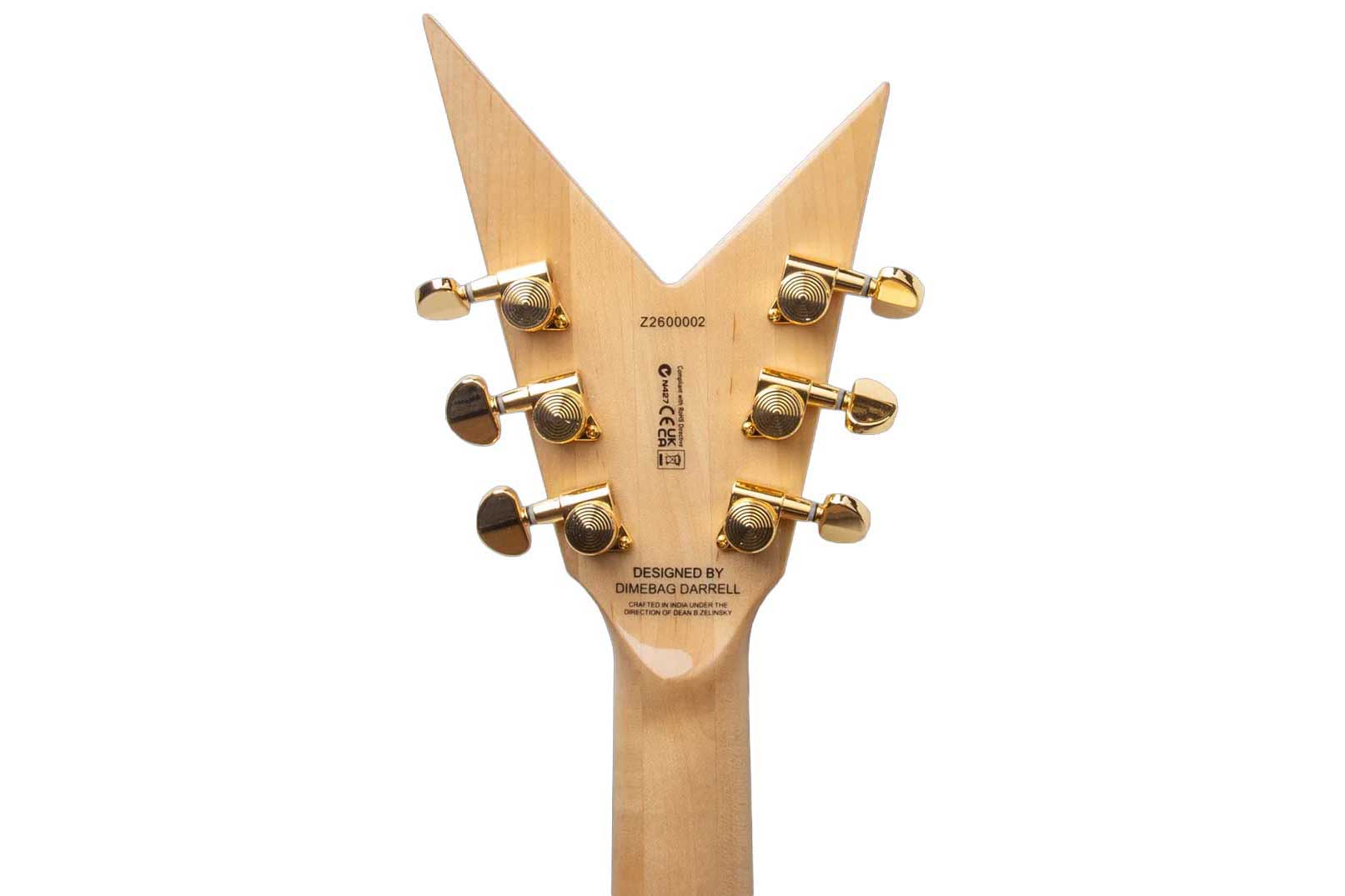 Dime Guitarz Culprit Blacktooth (Purple Burst Flame)