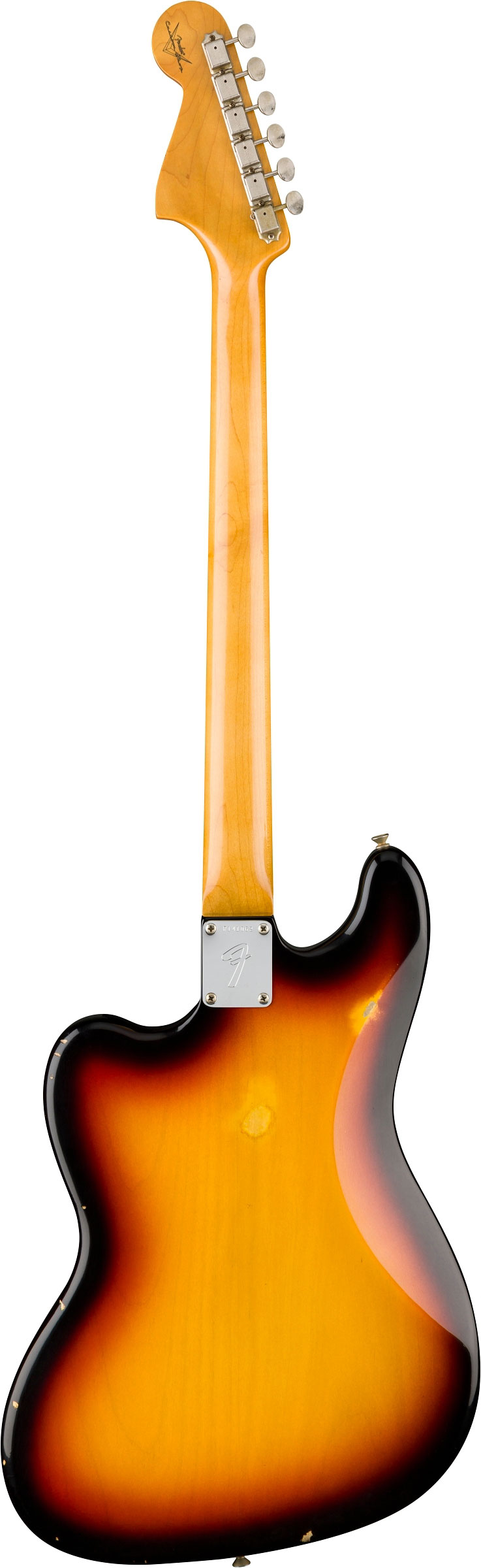Fender Custom Shop Limited Edition George Harrison Bass VI Bleached 3 Colour Sunburst Rosewood Fingerboard