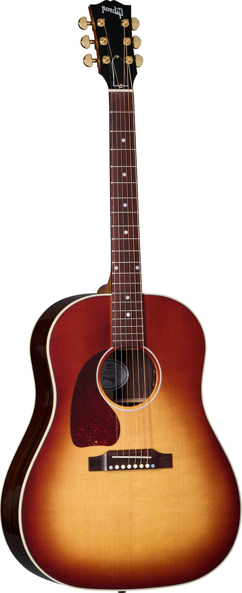 Gibson J-45 Standard Rosewood Left Handed Rosewood Burst (2026)