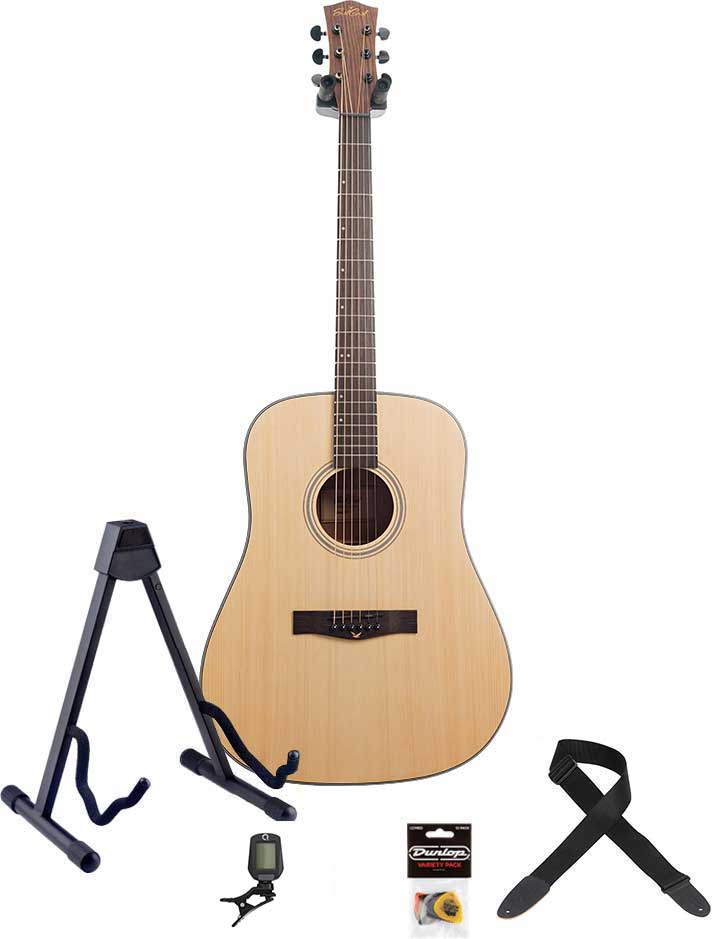 EastCoast D1 Acoustic Guitar Pack