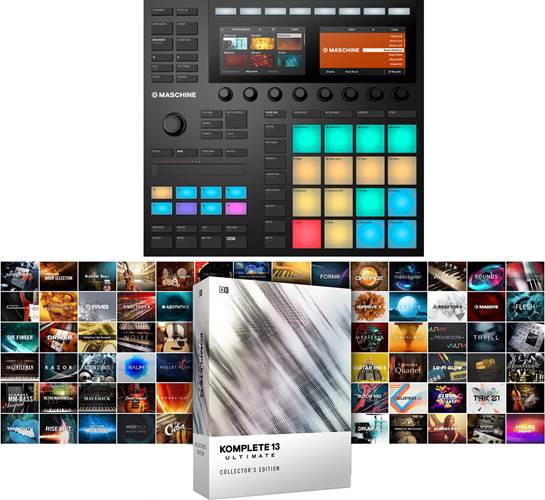 Native Instruments Maschine MK3 With Komplete 13 Ultimate Collectors Edition Bundle