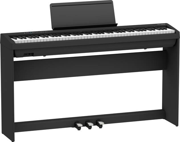 Roland FP-30X Black Digital Piano With Stand and 3 Pedal Unit