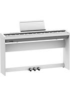 Roland FP-30X White Digital Piano With Stand and 3 Pedal Unit
