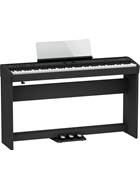 Roland FP-60X Black Digital Piano With Stand and 3 Pedal Unit